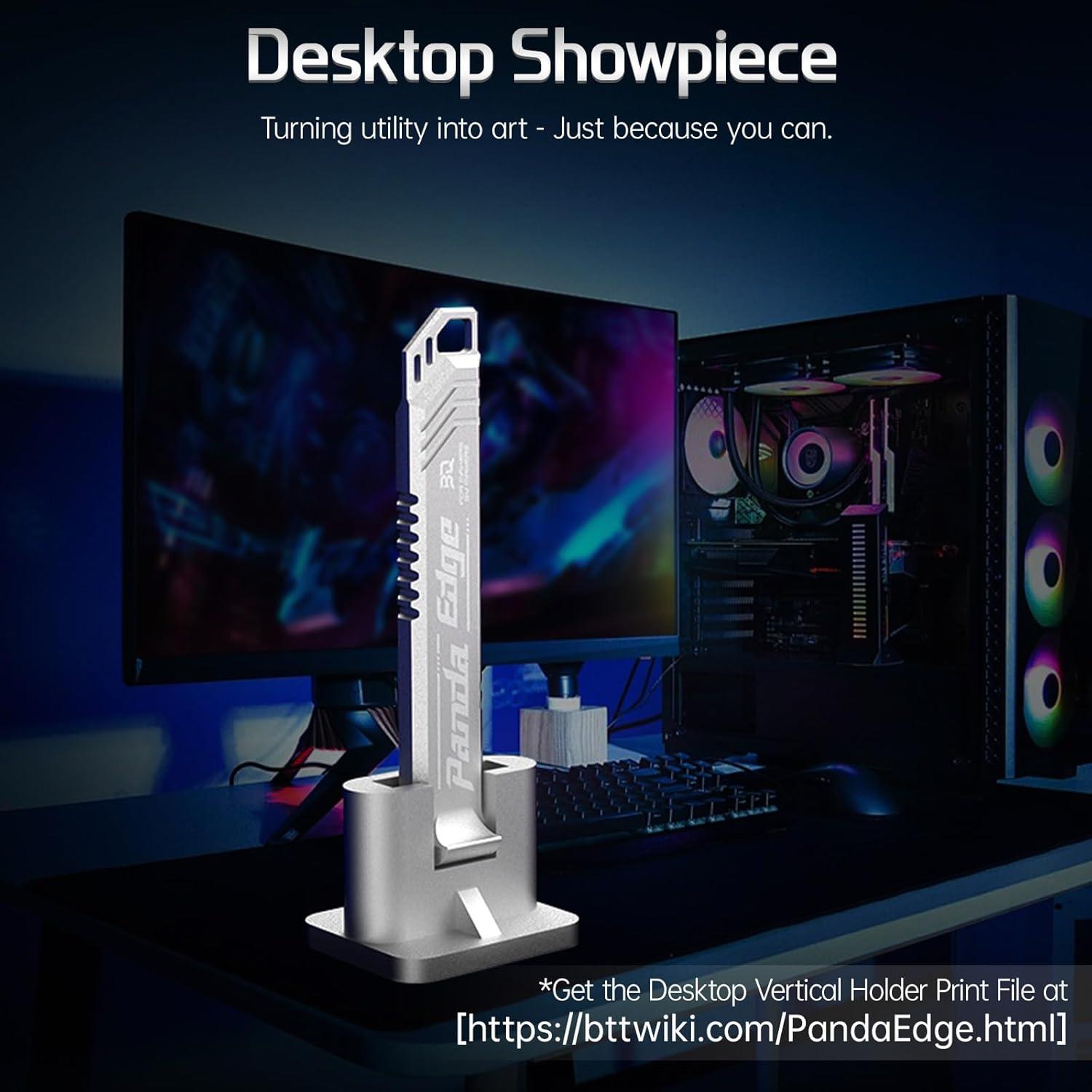 Raspador de Impresora 3D BIQU Panda Edge con 3 Cuchillas SK5