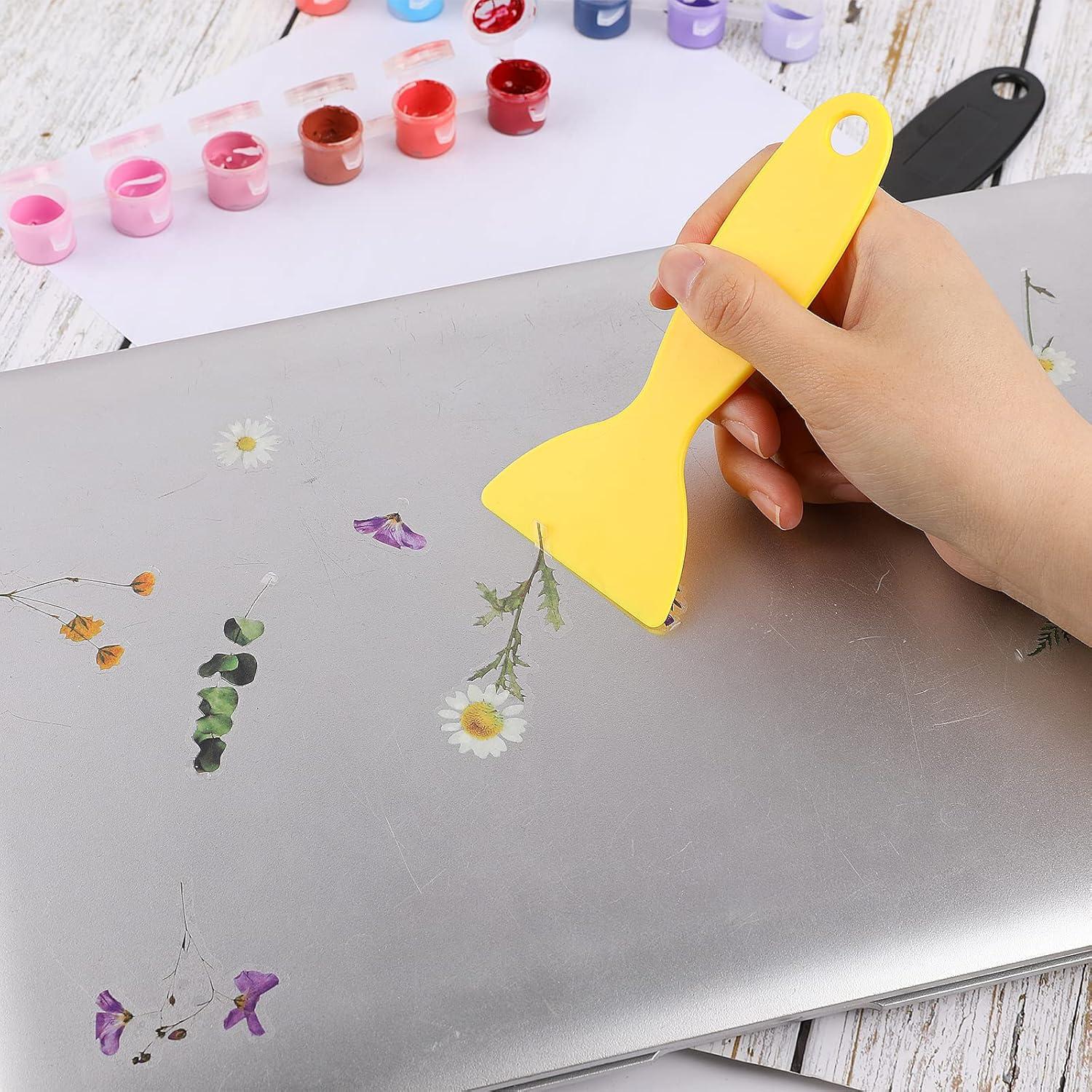 Raspadores de Plástico Sliverdew 10 Pcs para Pintura y Resina