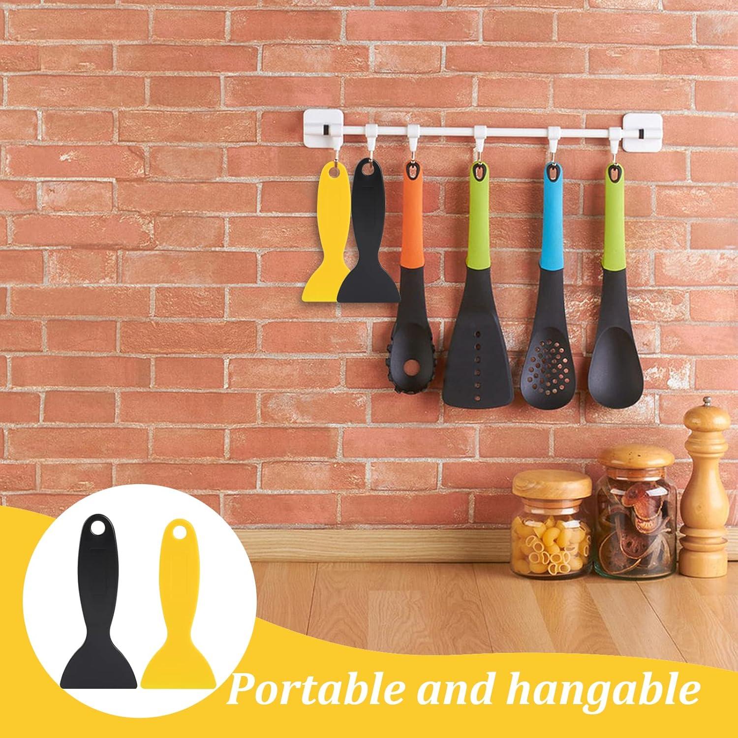 Raspadores de Plástico Sliverdew 10 Pcs para Pintura y Resina