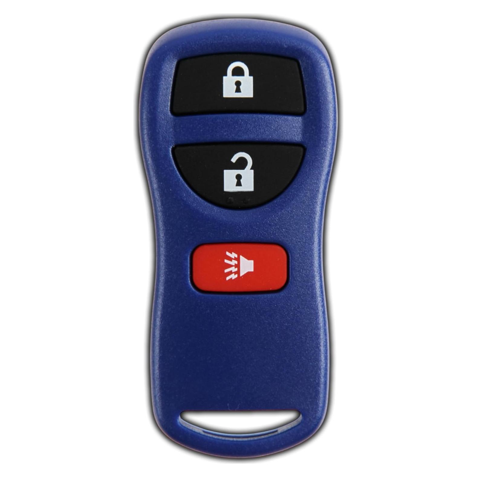 Llavero Remoto KeylessOption para Nissan Titan Rogue 3 Botones