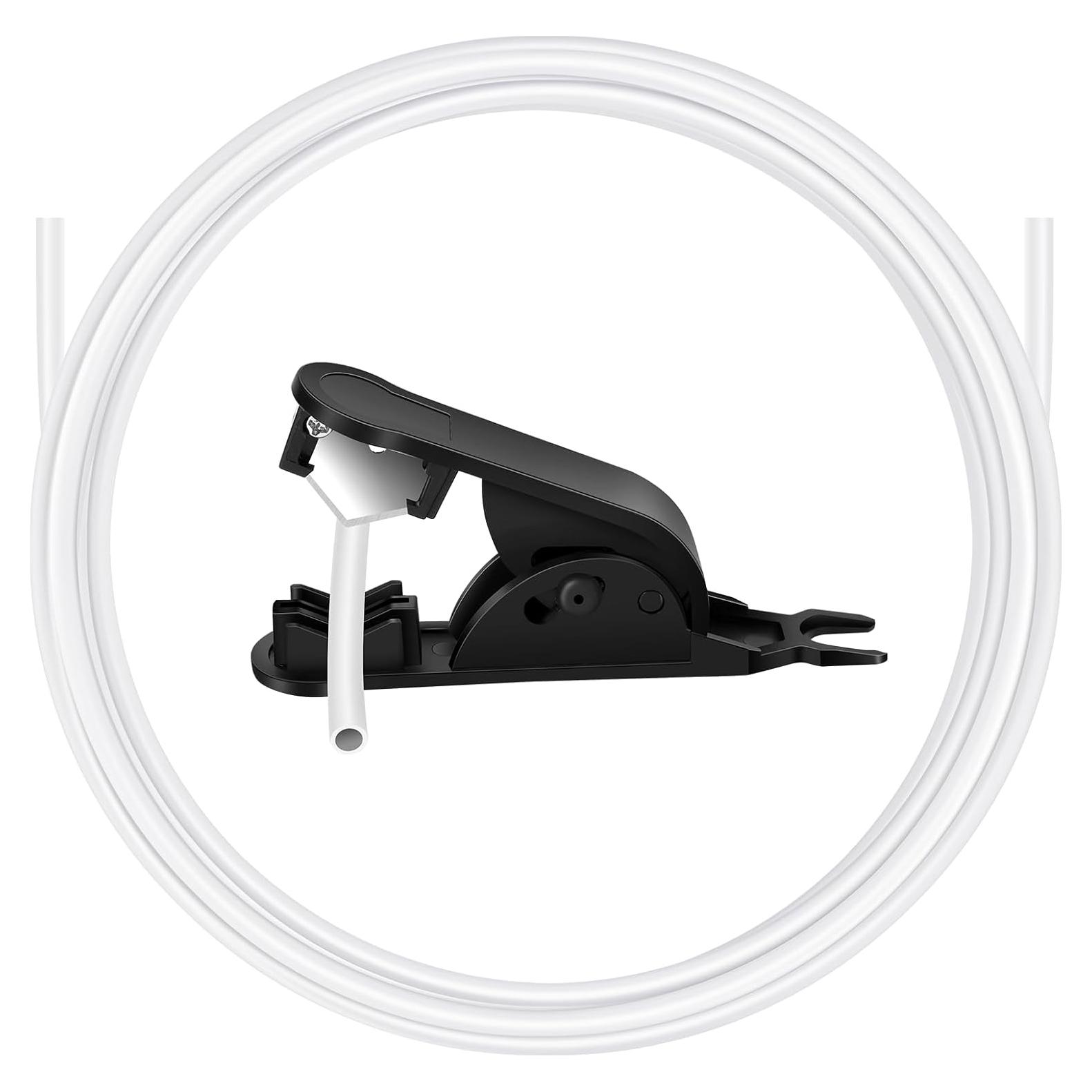 Tubo de PTFE 5m Tssinay 1.75mm con Cortador Resistente 260°C