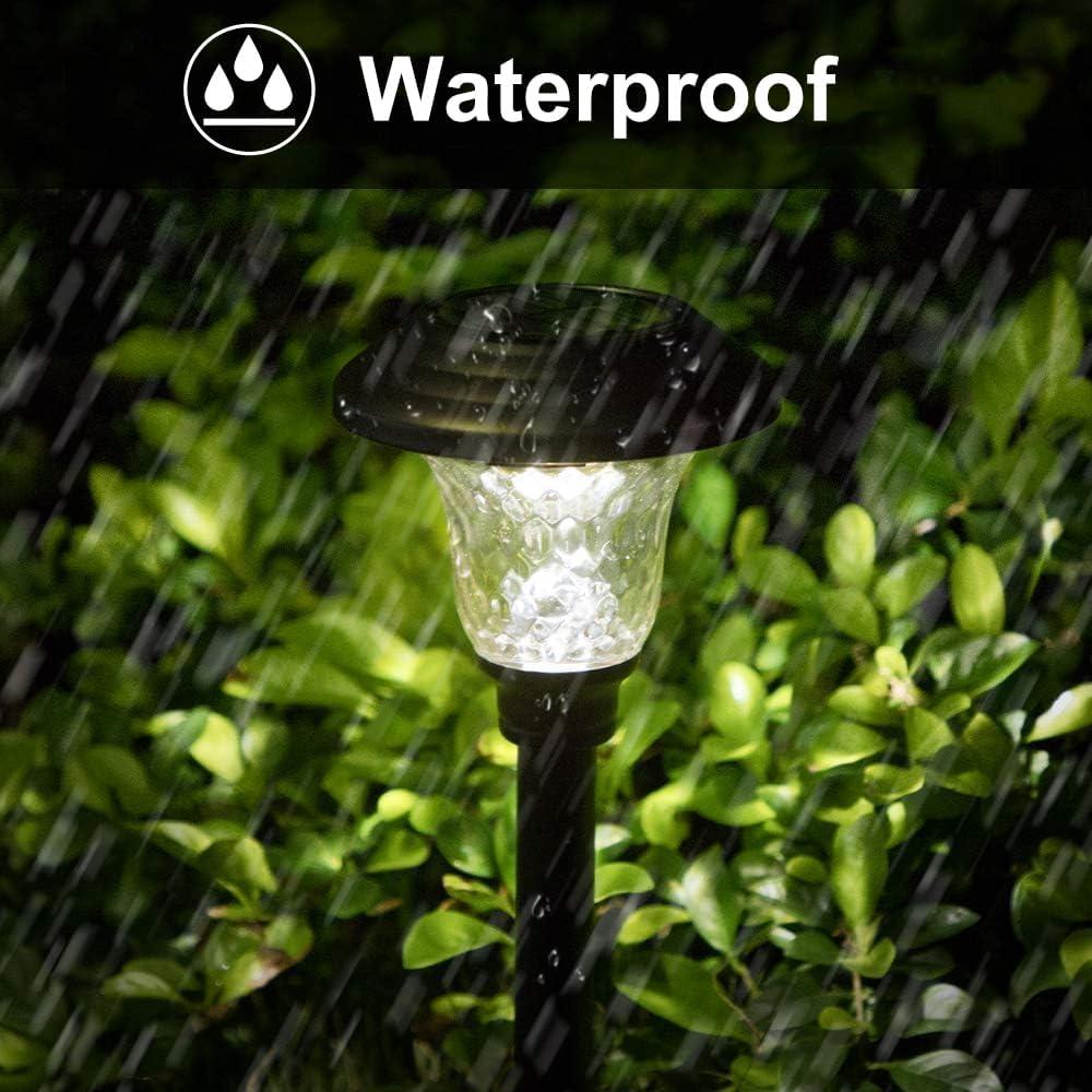 Luces Solares de Camino Beau Jardin 8 Piezas LED Multicolor