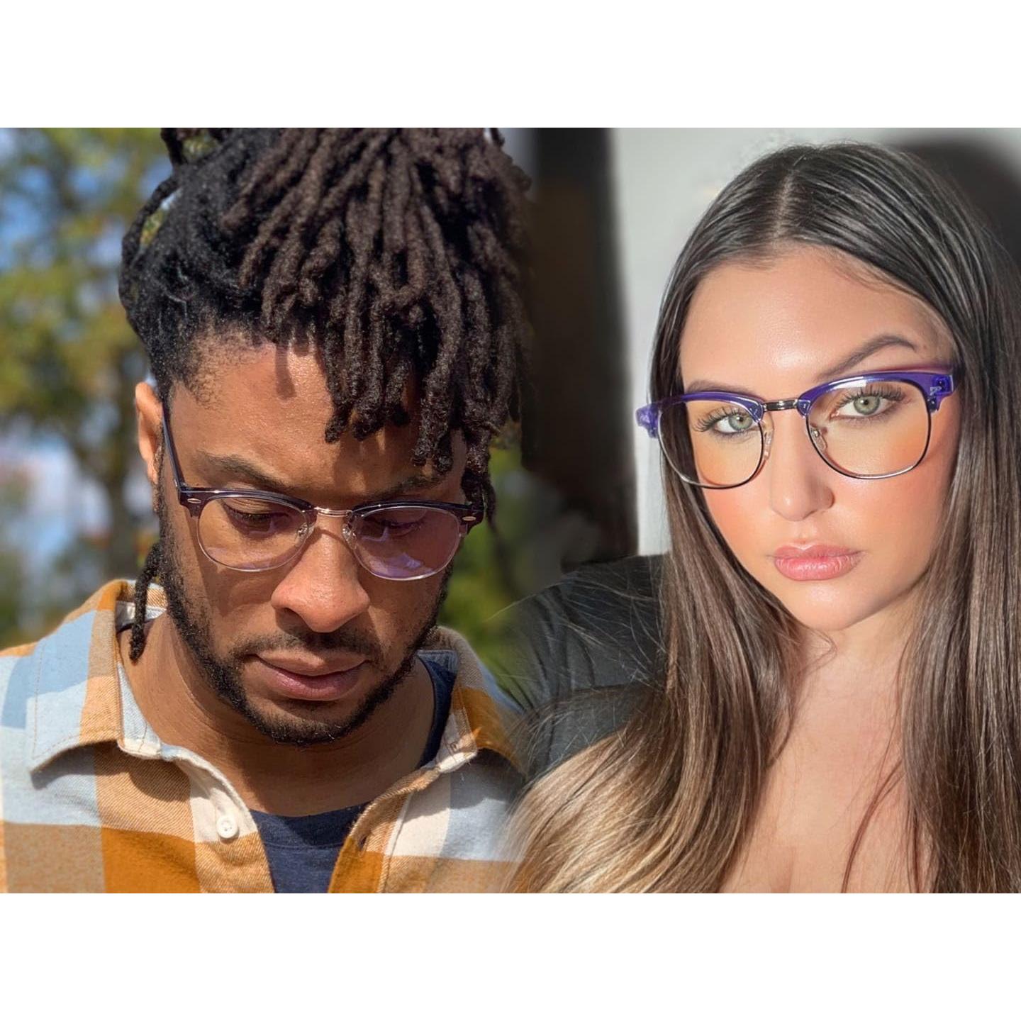 Gafas Bloqueo Luz Azul VISOONE Cuadradas Antirreflejo