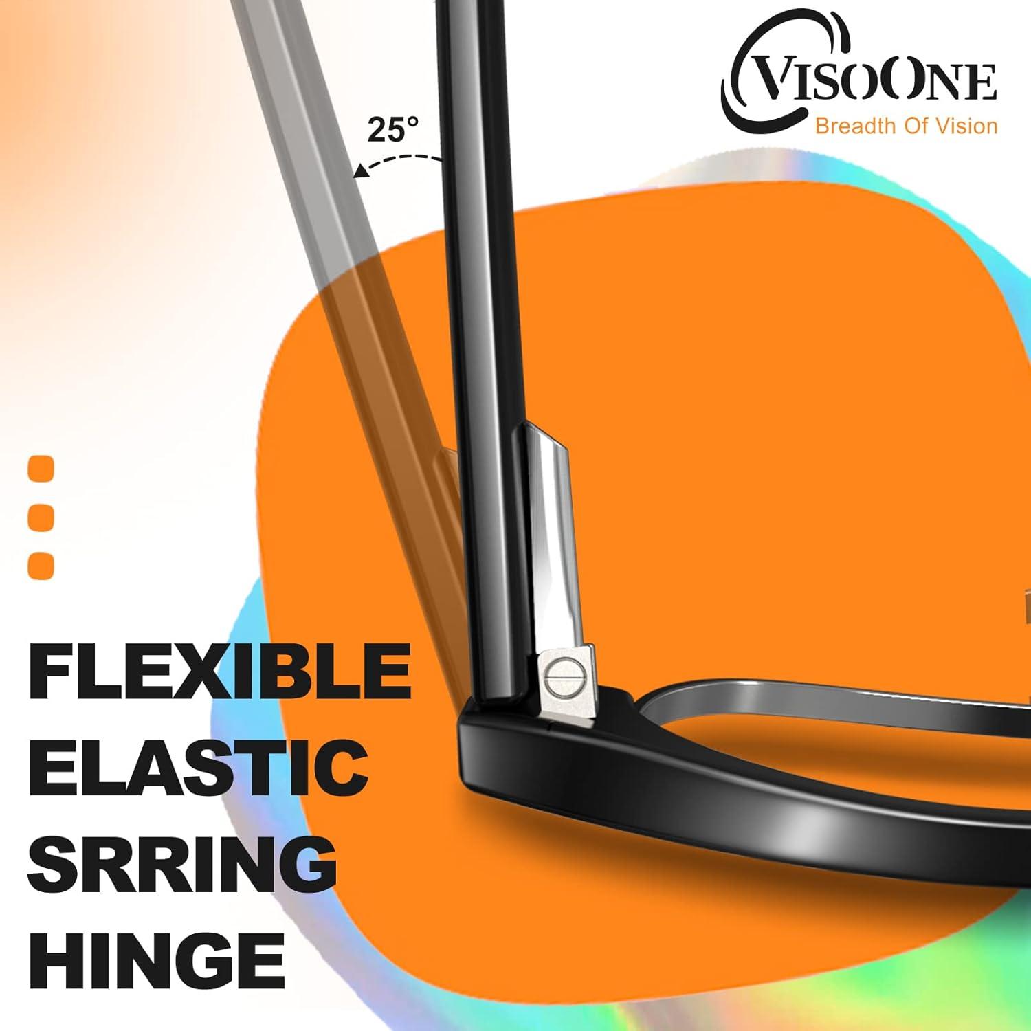 Gafas Bloqueo Luz Azul VISOONE Cuadradas Antirreflejo