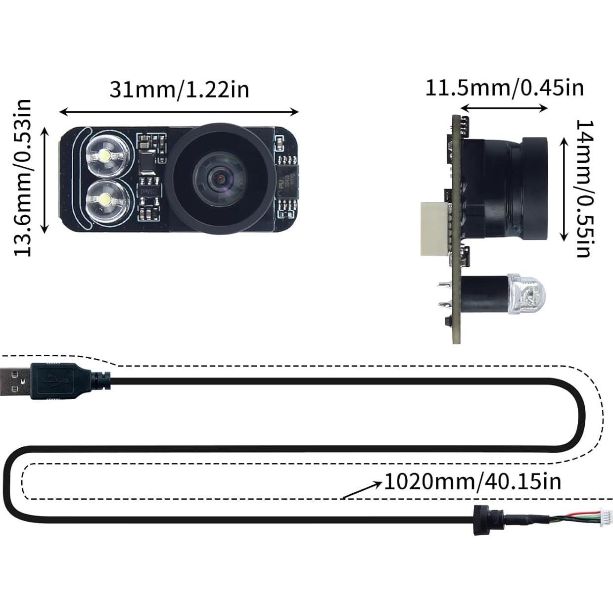 Cámara FYSETC para Impresora 3D Kobra 3 - Vista Remota DIY