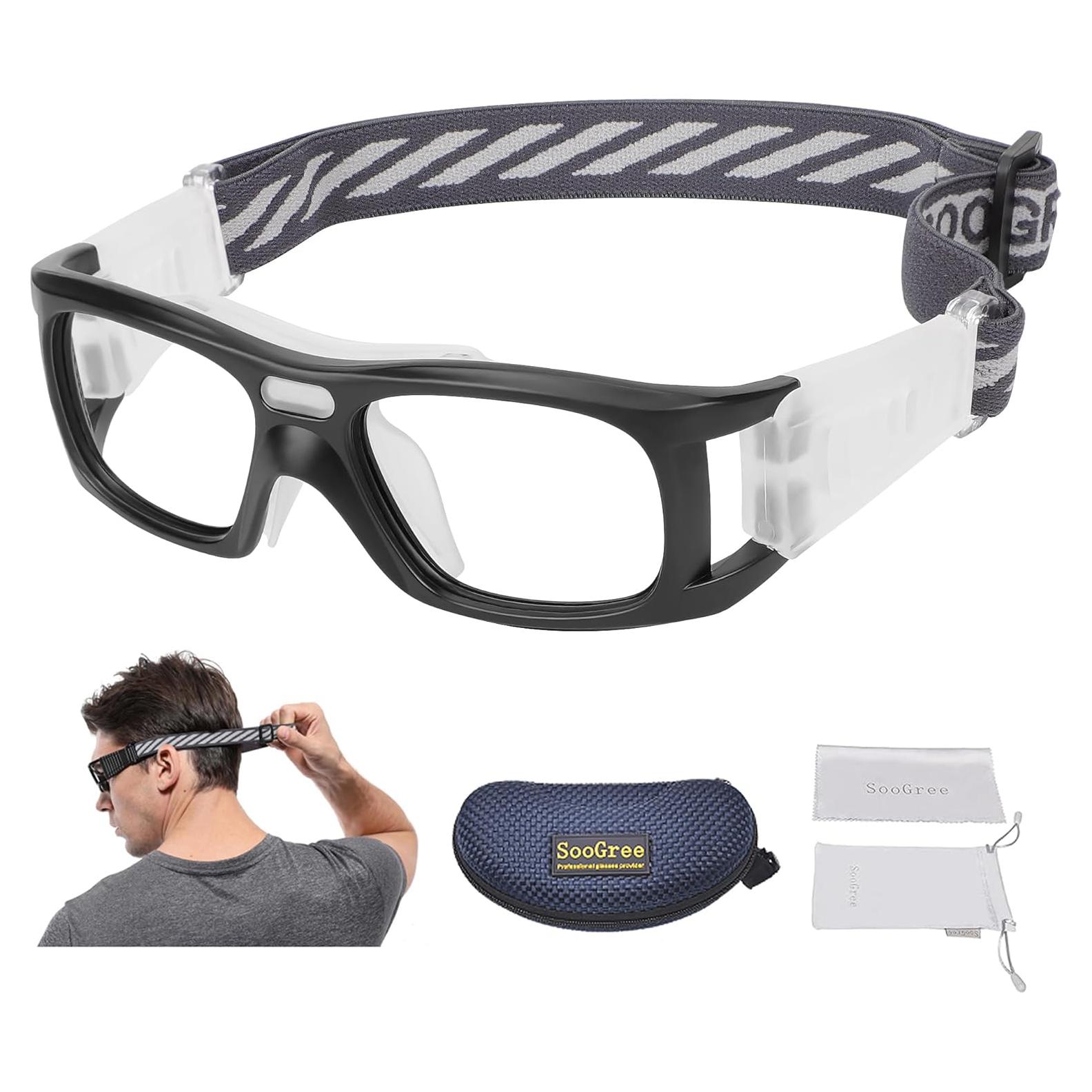 Gafas de Deporte SooGree con Lentes Removibles y Correa Ajustable