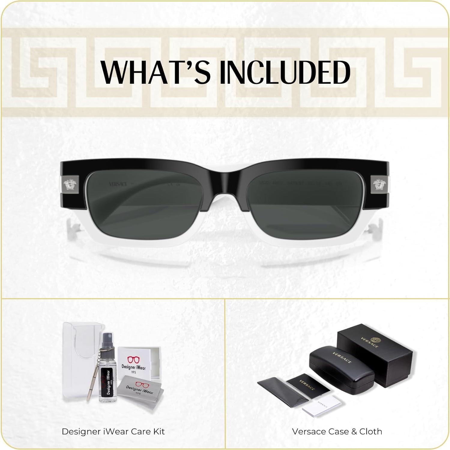 Gafas de sol Versace VE4465 para hombres + Kit iWear