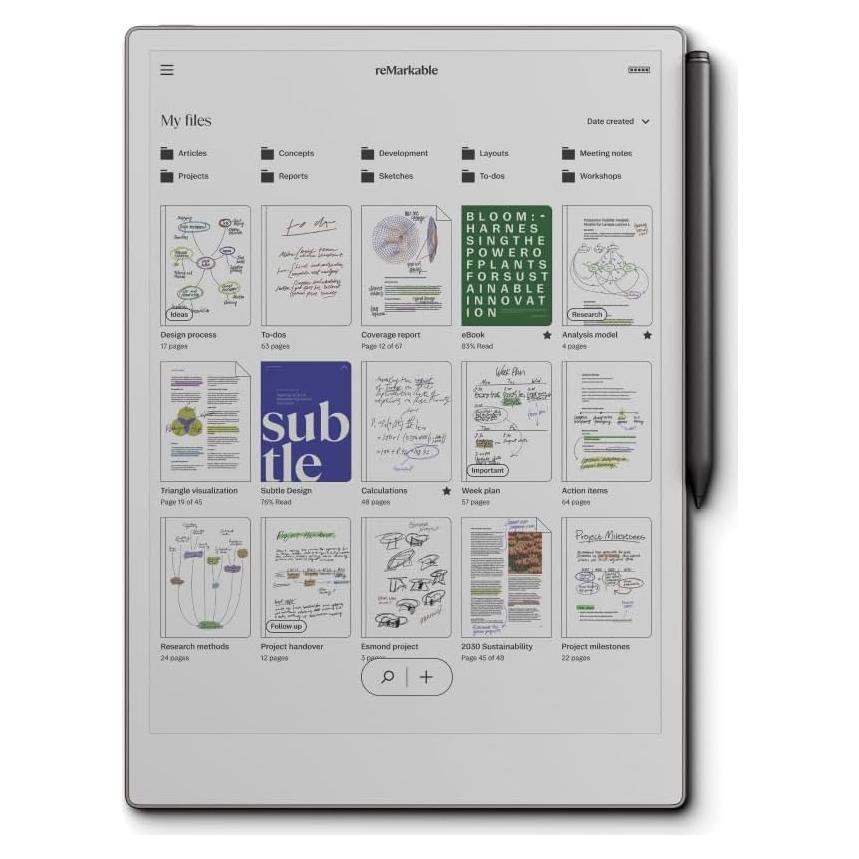 Tableta reMarkable 11.8" Pro de Papel + Bolígrafo Marker Plus