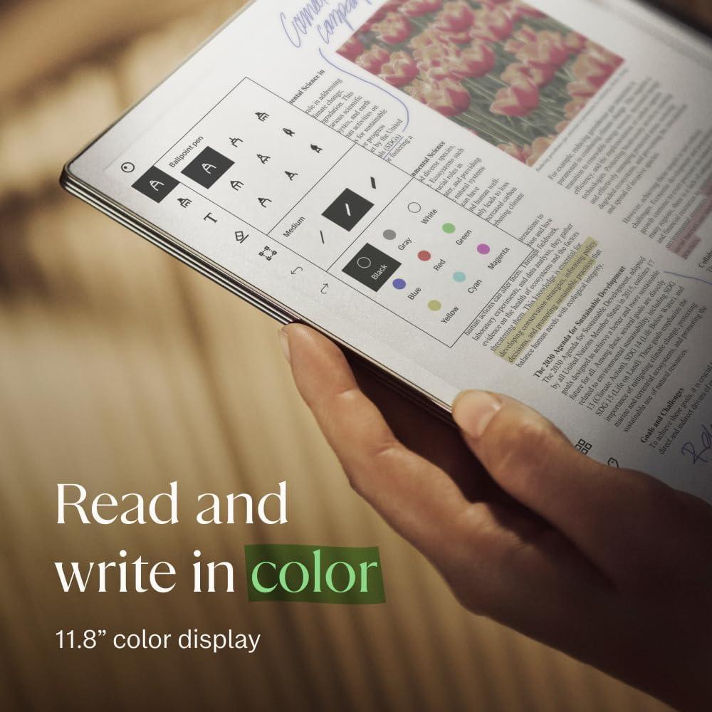 Tableta reMarkable 11.8" Pro de Papel + Bolígrafo Marker Plus
