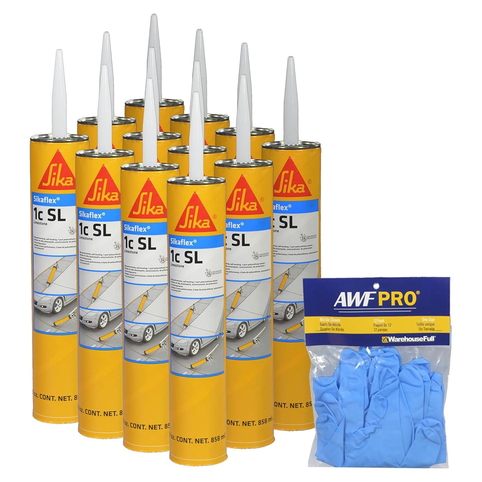 Sellador Autonivelante Sikaflex 1C SL 29 oz Piedra Caliza - Caja de 12