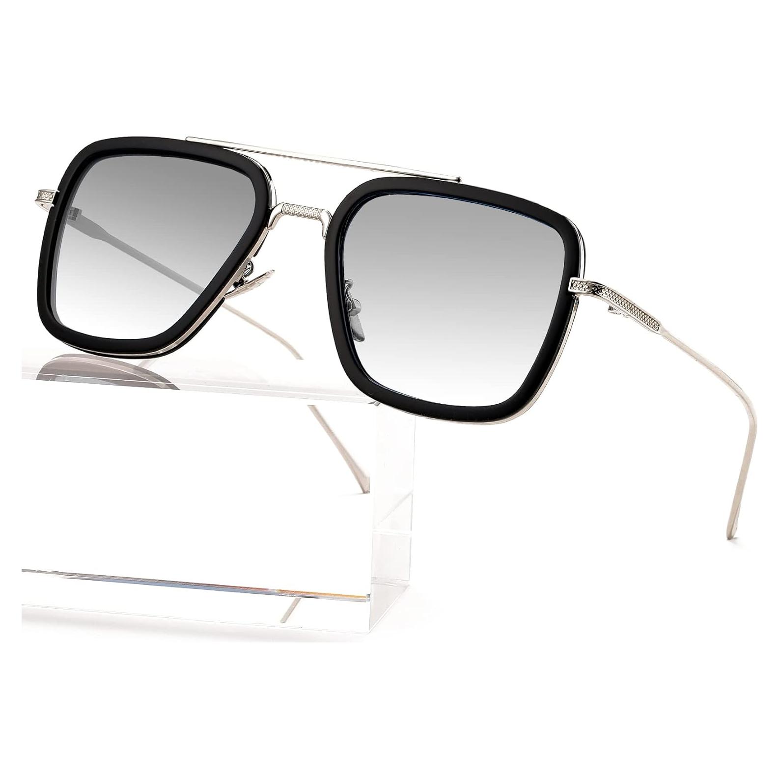 Gafas de sol AIEYEZO Tony Stark Cuadradas UV 100%