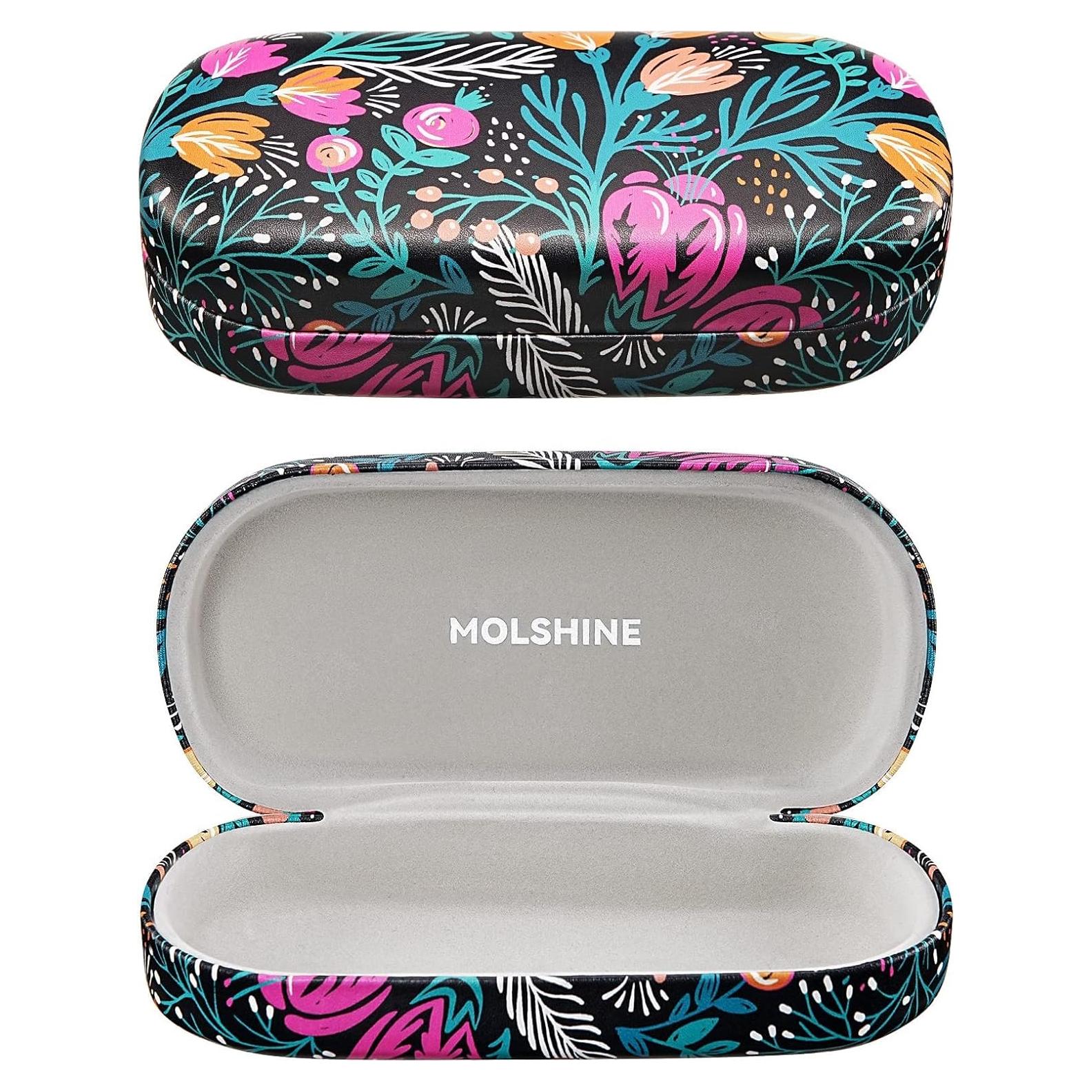 Molshine Funda Dura para Gafas de Sol Grande Tulip
