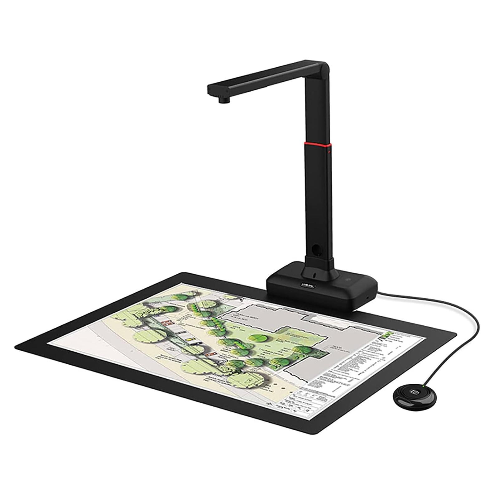 Escáner de libros VIISAN S21 A2 26MP USB OCR multilingüe