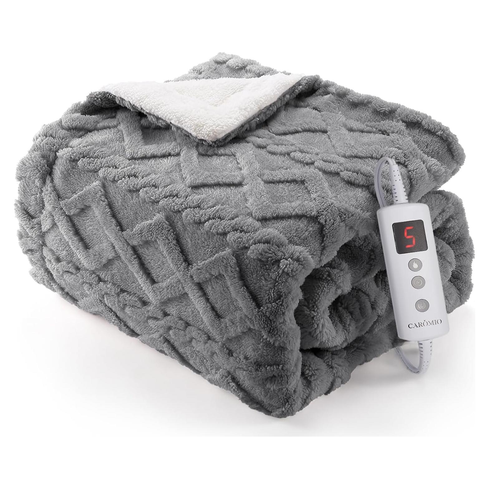 Manta Térmica CAROMIO - Manta Eléctrica Sherpa 50x60 cm