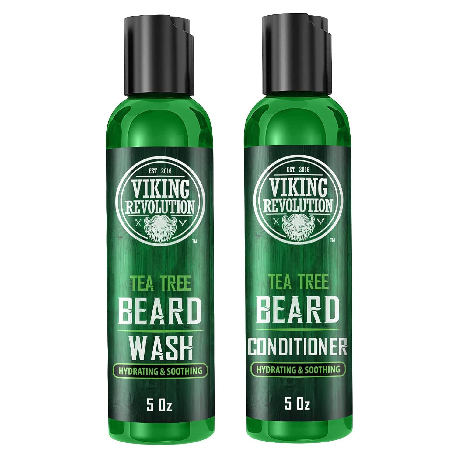 Juego de Lavado y Acondicionador de Barba Viking Revolution 141g