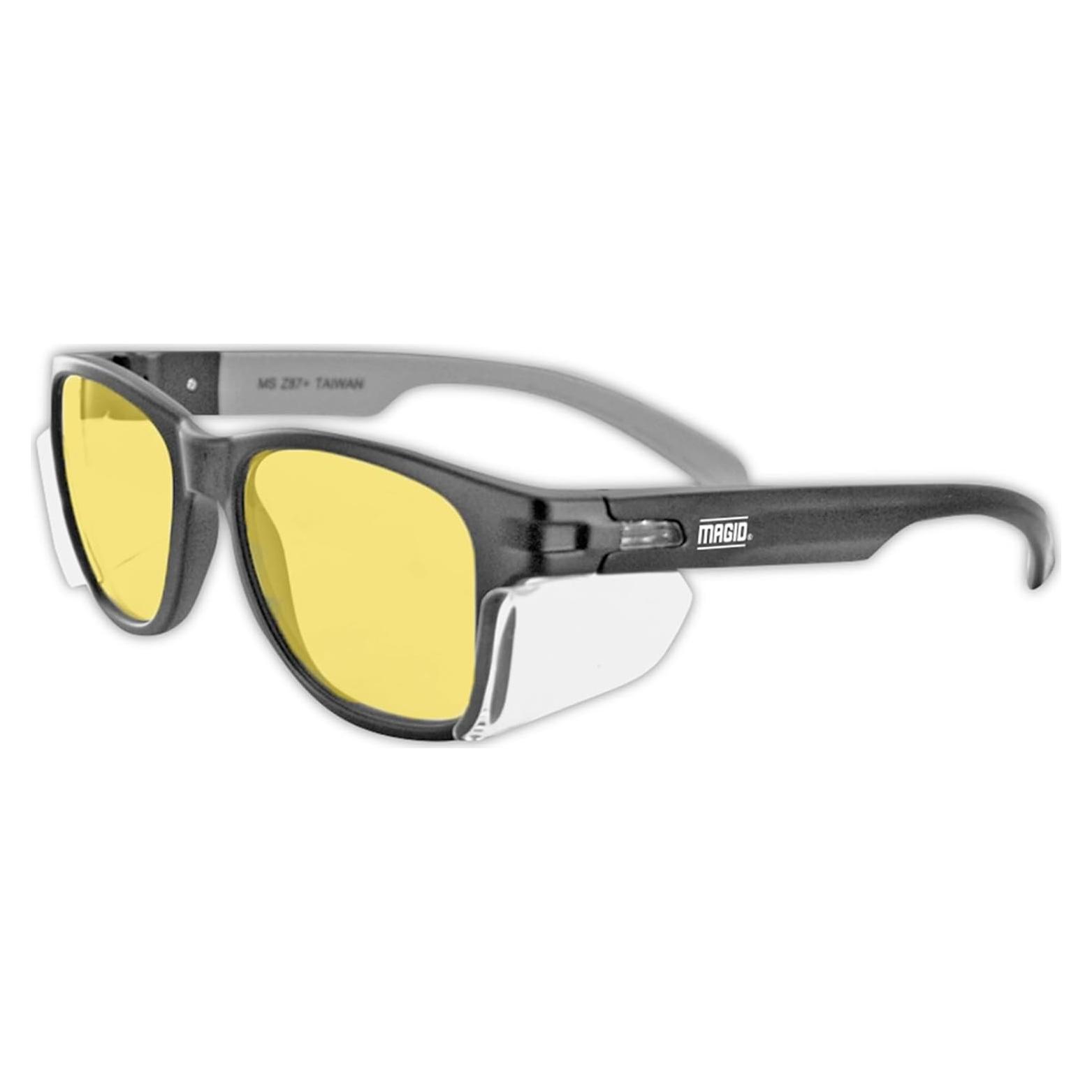 Gafas de Seguridad MAGID Y50 Anti-Niebla con Protectores Laterales