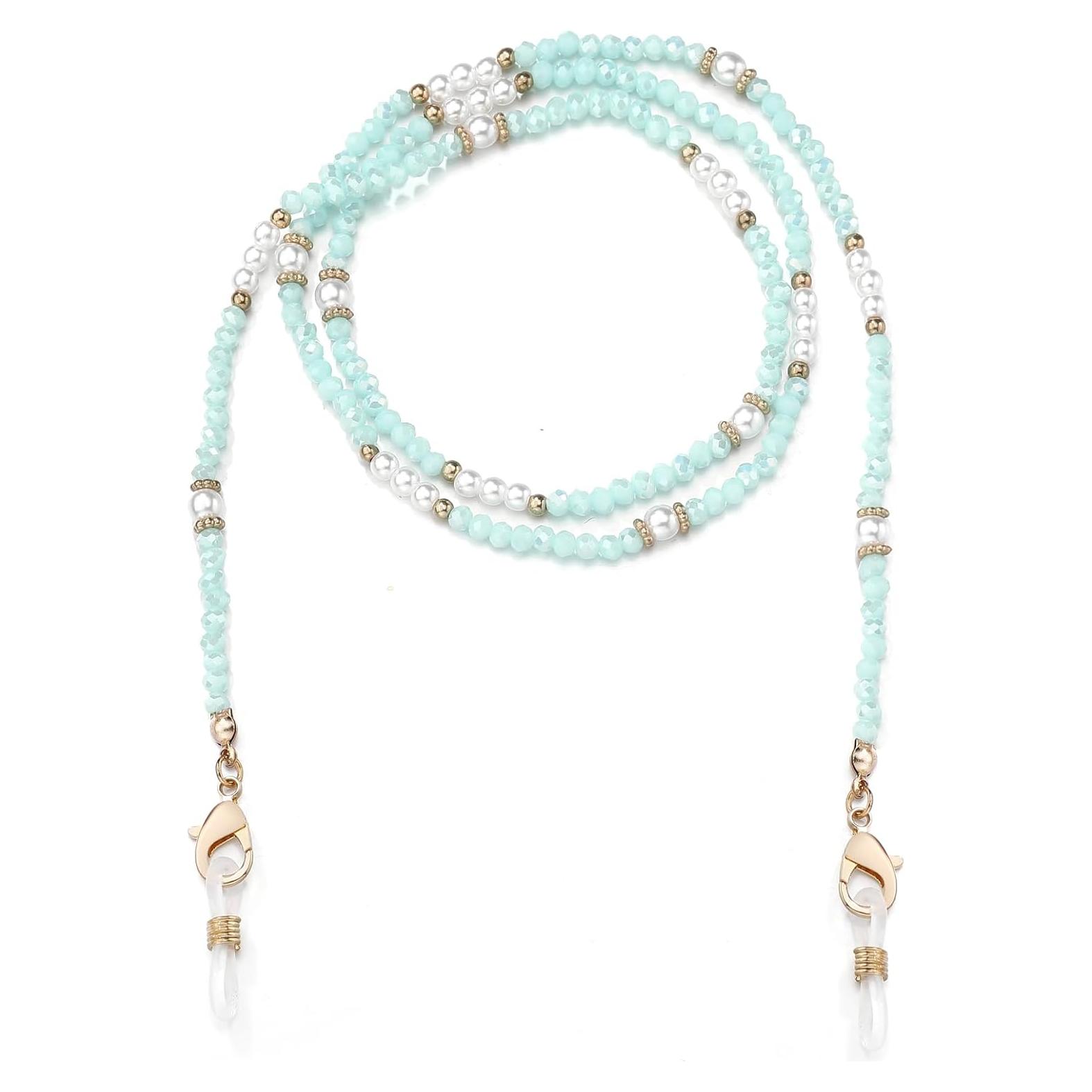 Cadena de Gafas Humlbird Azul para Mujeres 73 cm Ligera