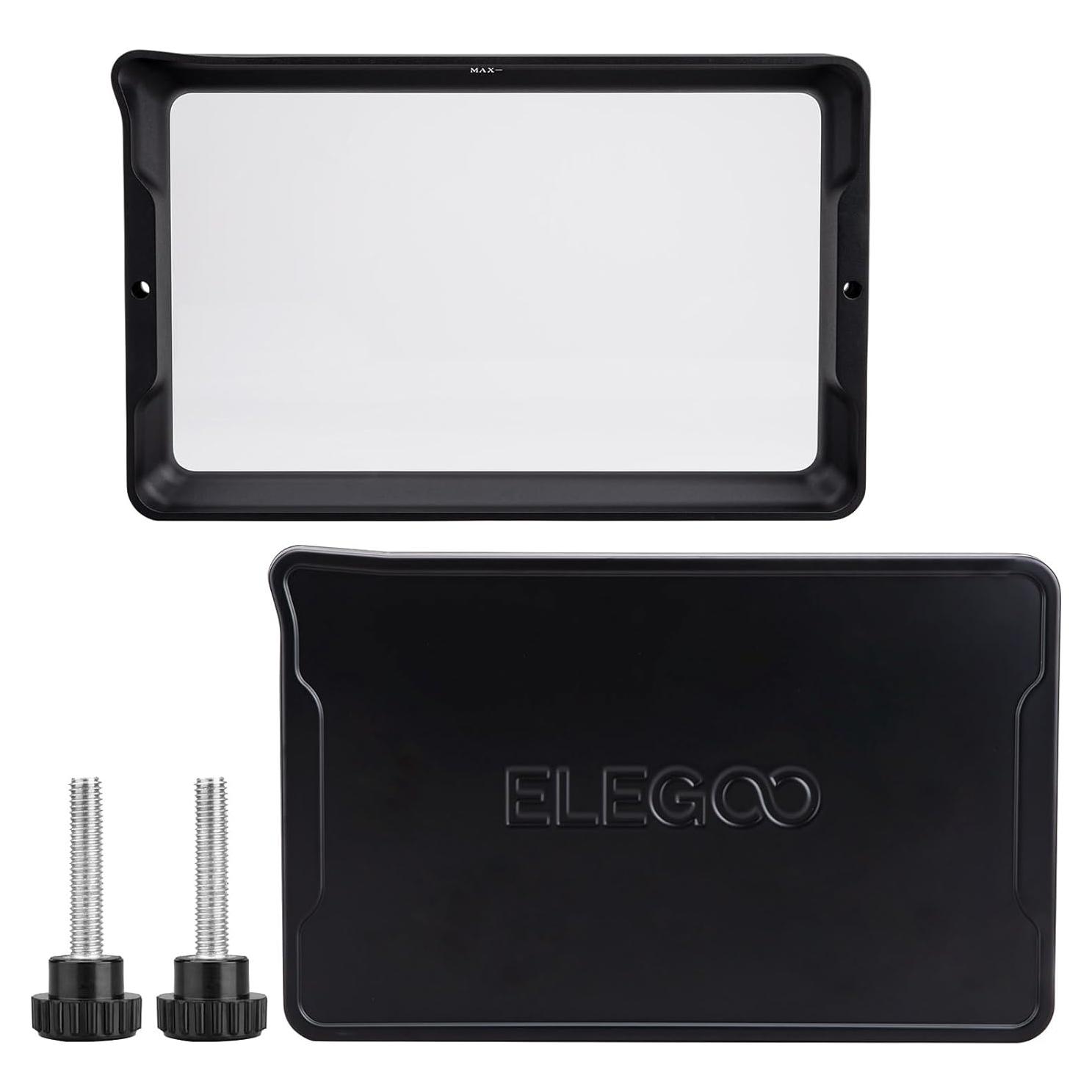 Tanque de Resina Metálico ELEGOO para Impresora 3D 372.8x234.3mm