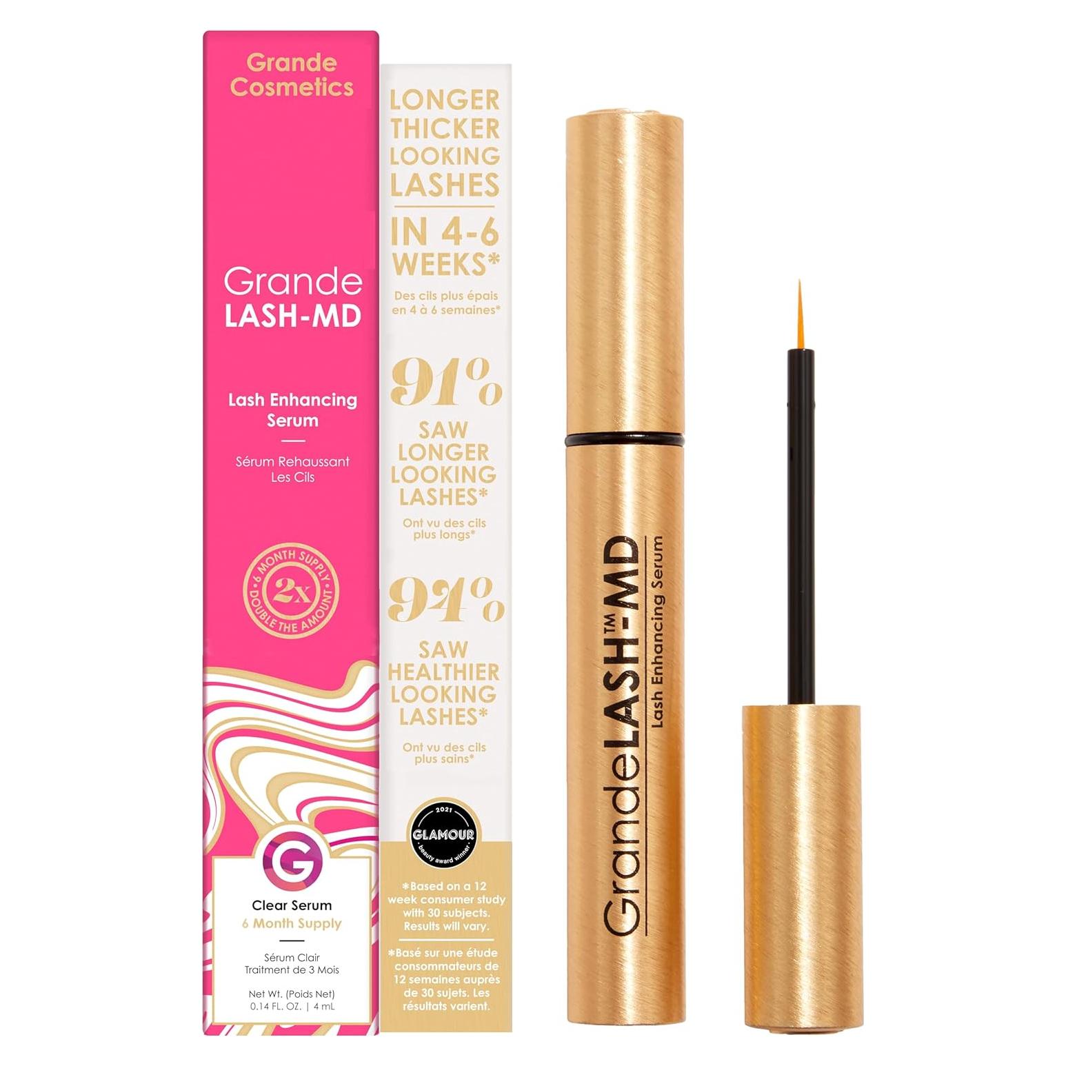 Suero Potenciador de Pestañas GrandeLASH-MD 4mL 6 meses