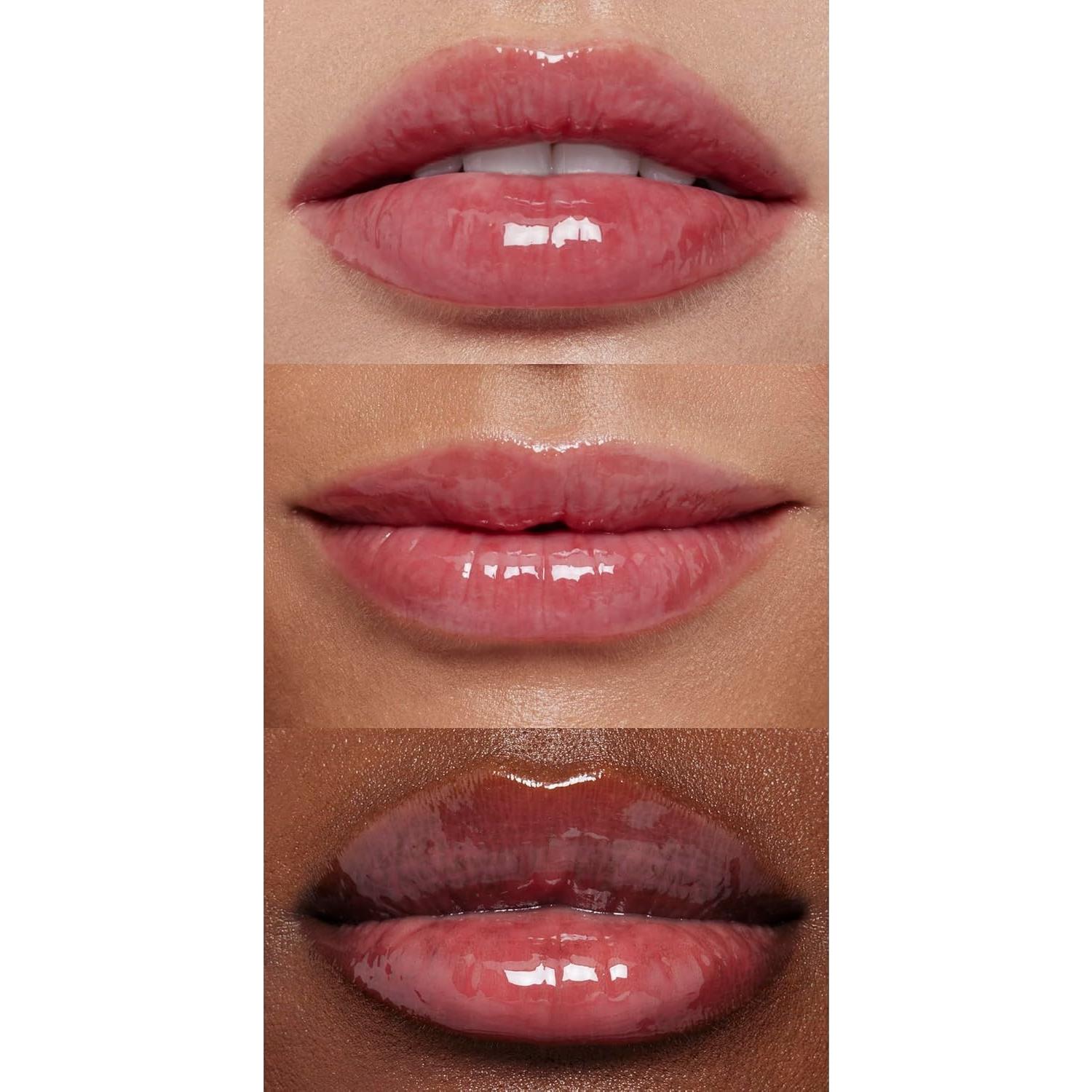 Aceite Labial Tinte e.l.f. Envidia Rosa 7.39 ml Brillante