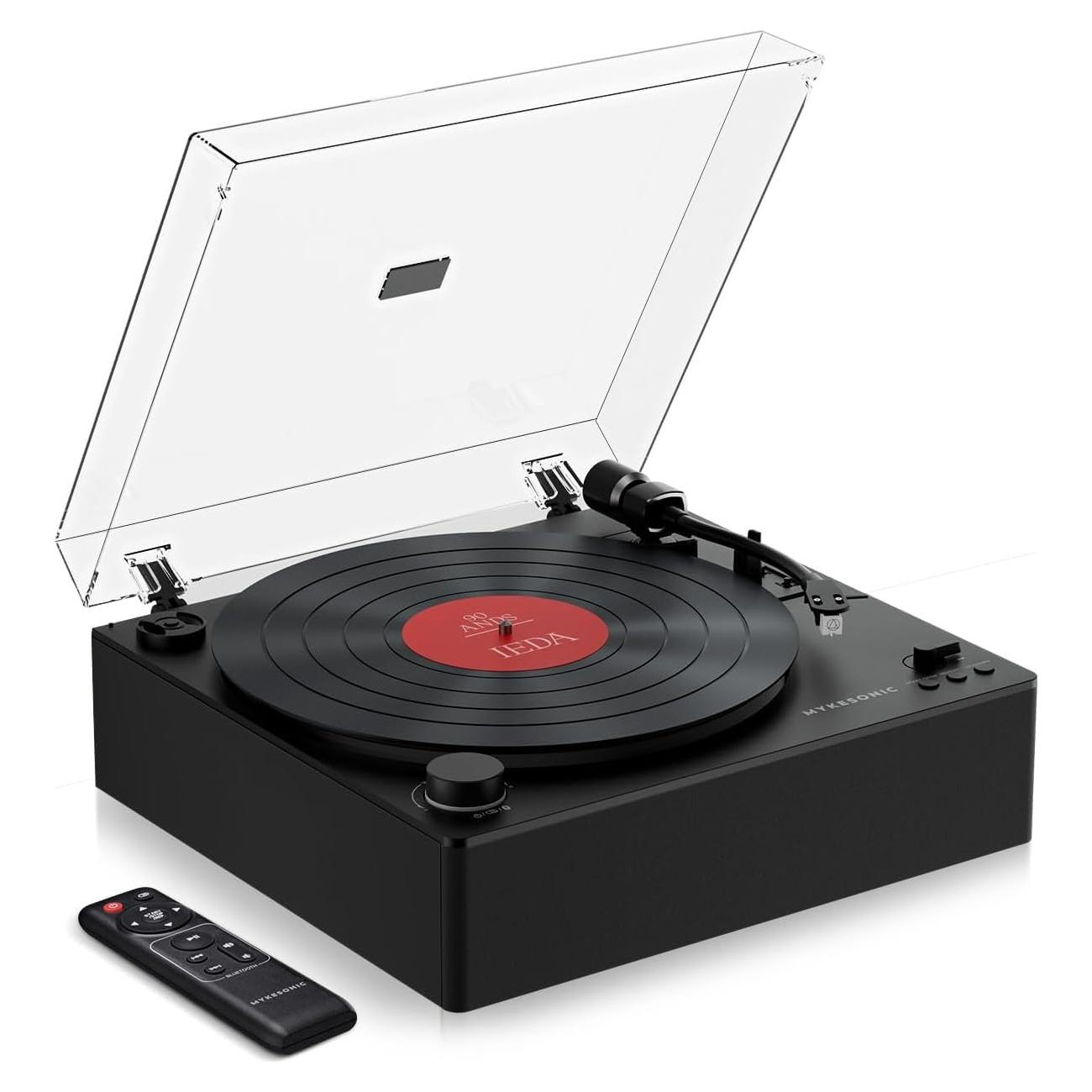 Reproductor de Discos Automático MYKESONIC AT-3600L Bluetooth