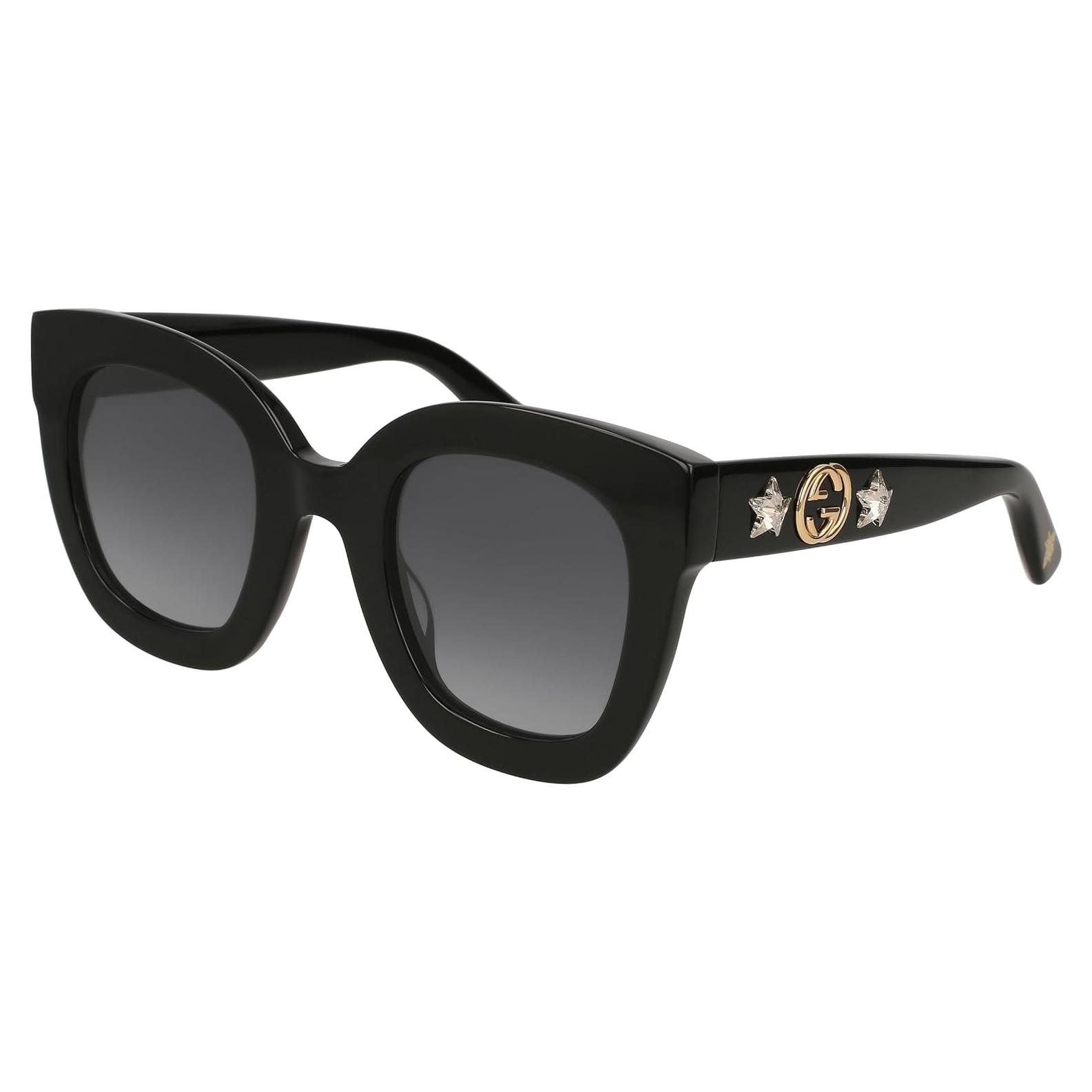 Gafas de sol Gucci GG0061S negras para mujeres 49mm