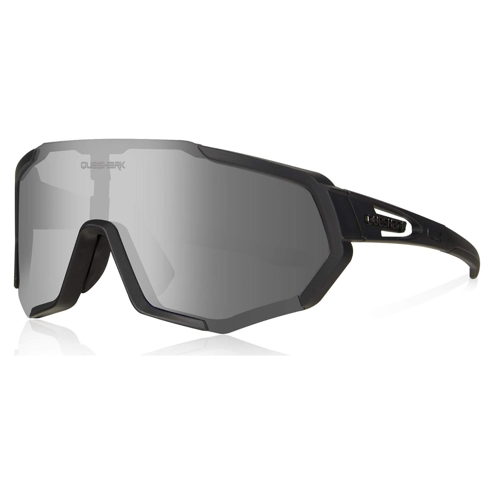 Gafas de Ciclismo Queshark con 3 Lentes Polarizadas