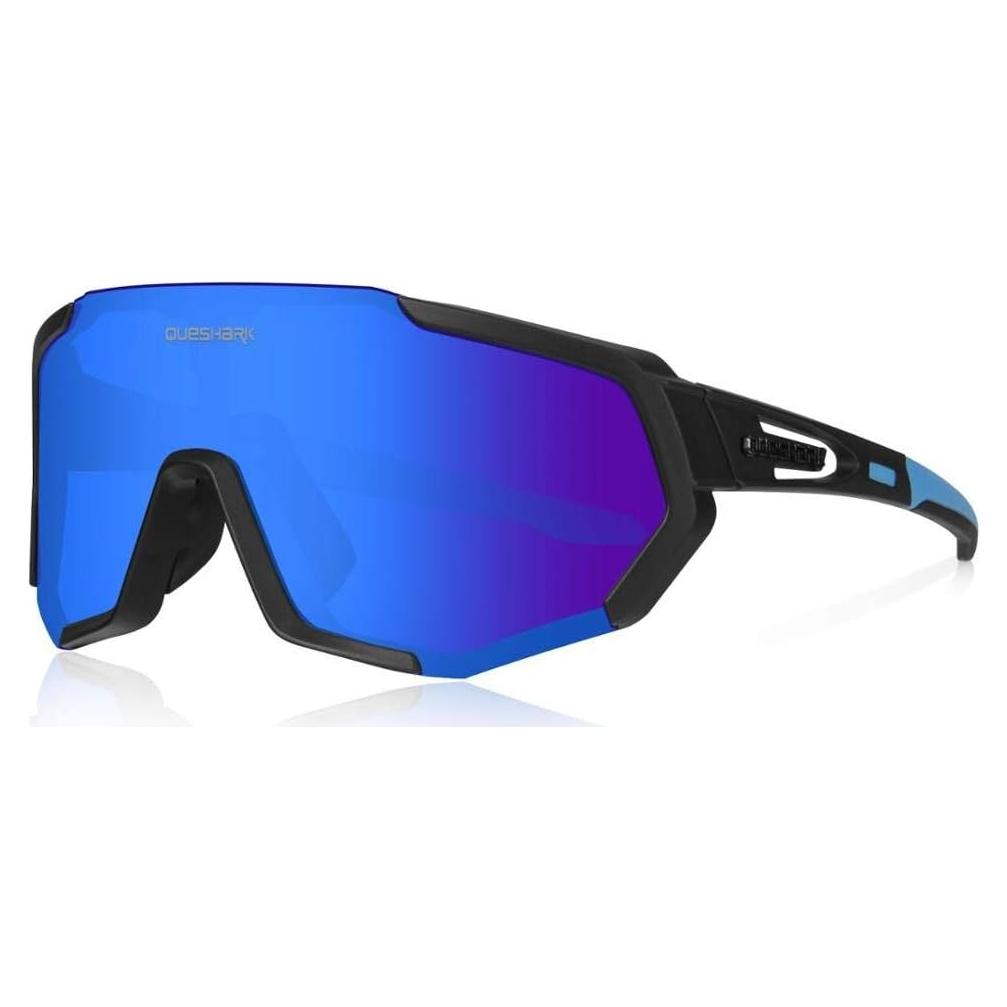 Gafas de Ciclismo Queshark con 3 Lentes Polarizadas