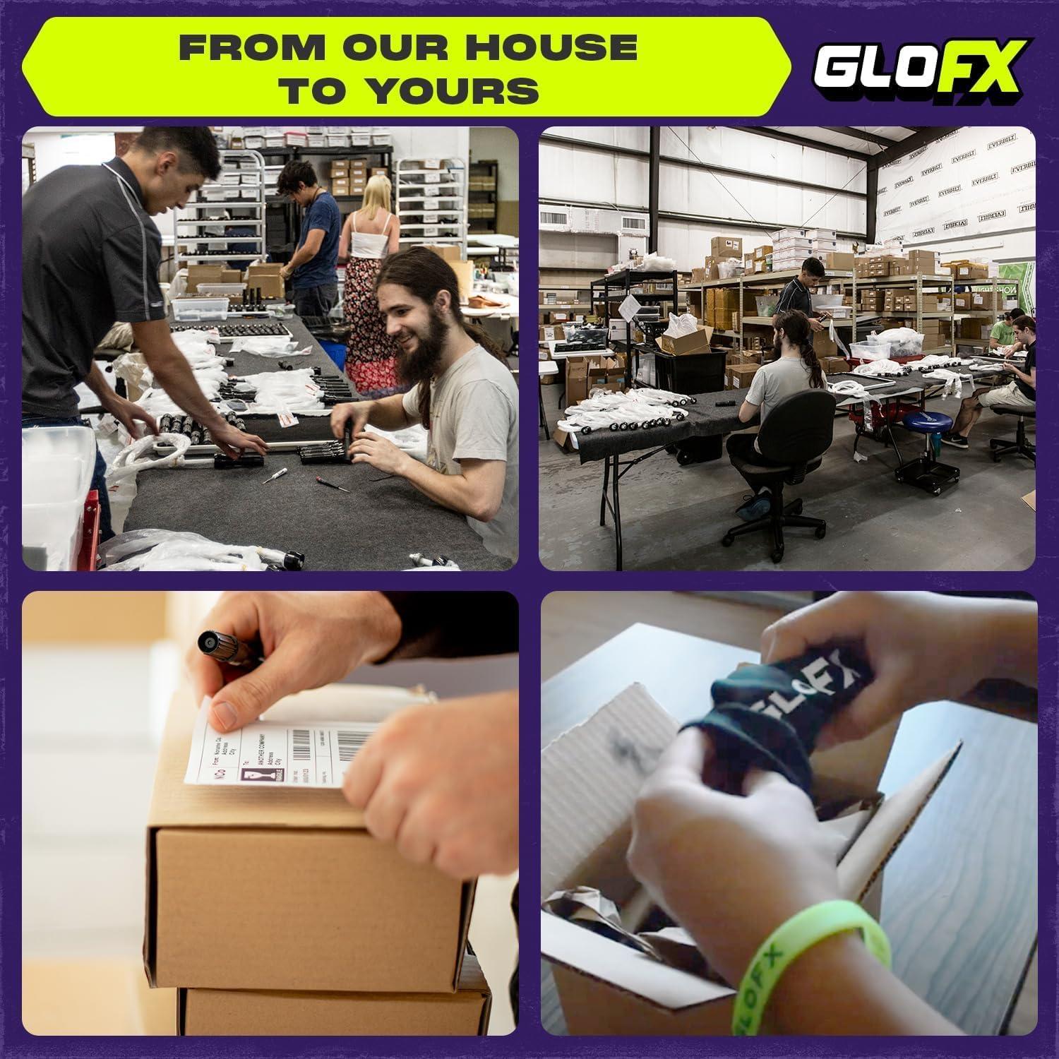 Gafas de Difracción GloFX Ultimate - Negro - Prisma 3D