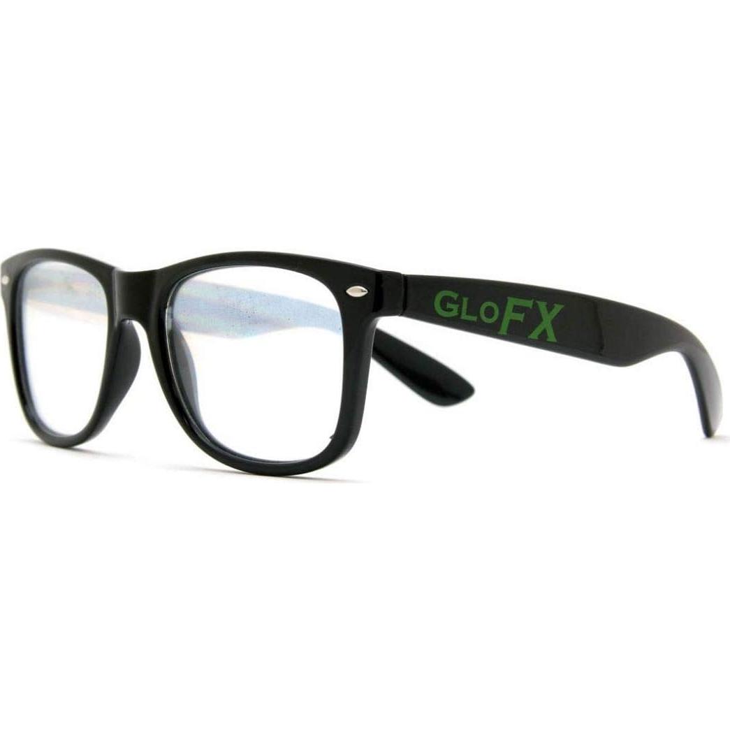Gafas de Difracción GloFX Ultimate - Negro - Efecto Prisma 3D