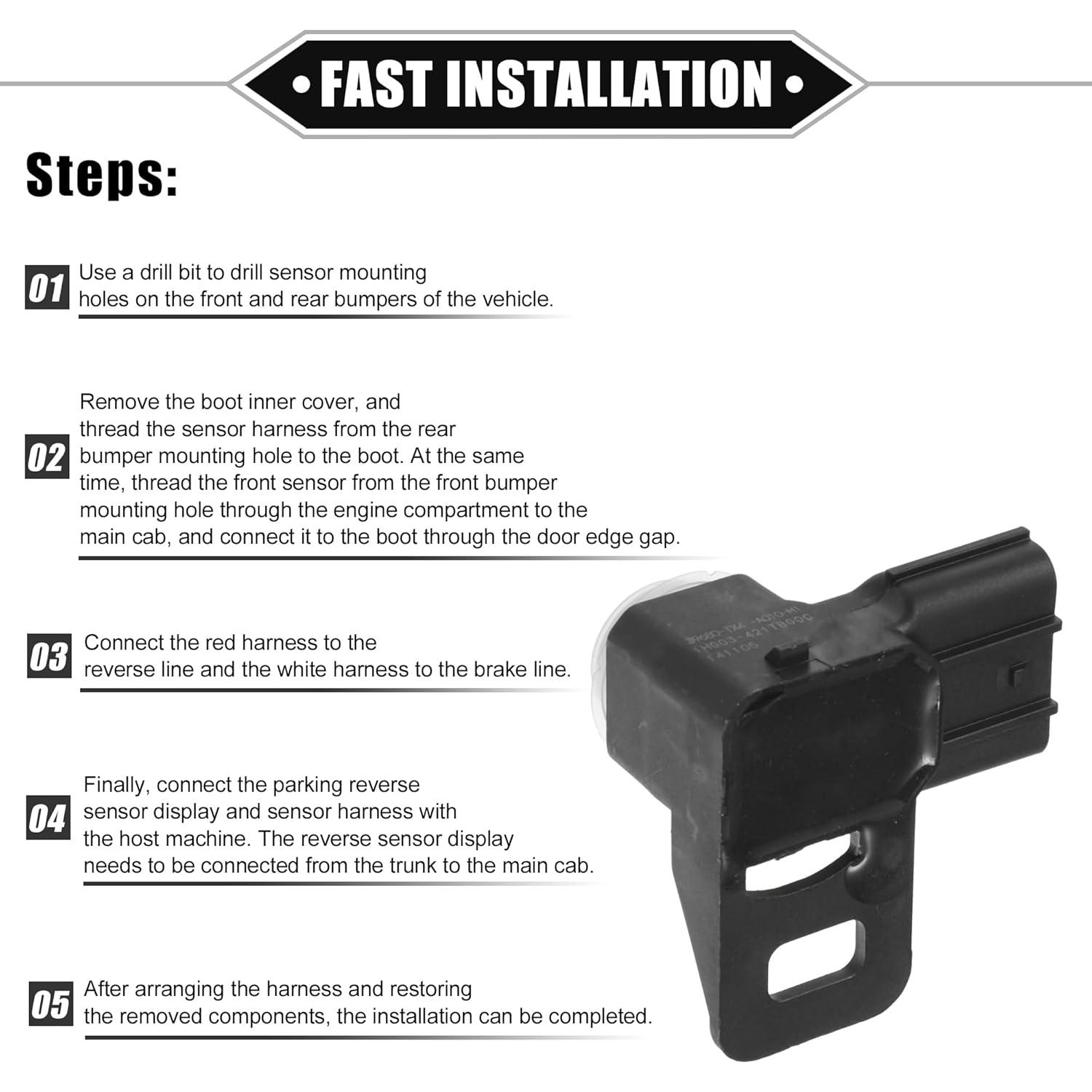 Sensor de Estacionamiento VekAuto Honda Civic 2012-2015