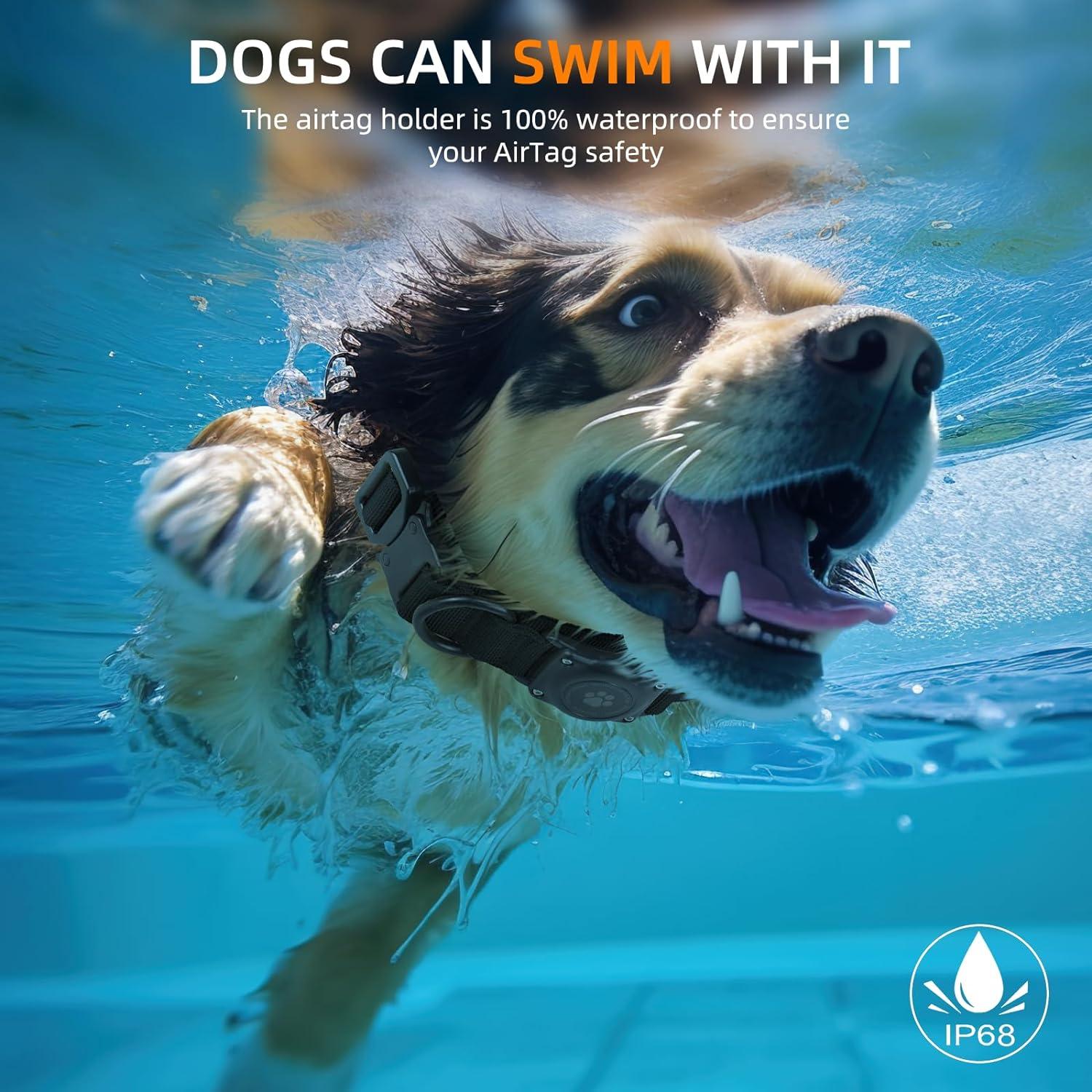 Collar para Perros Furrigo L, 100% Impermeable, Ajustable