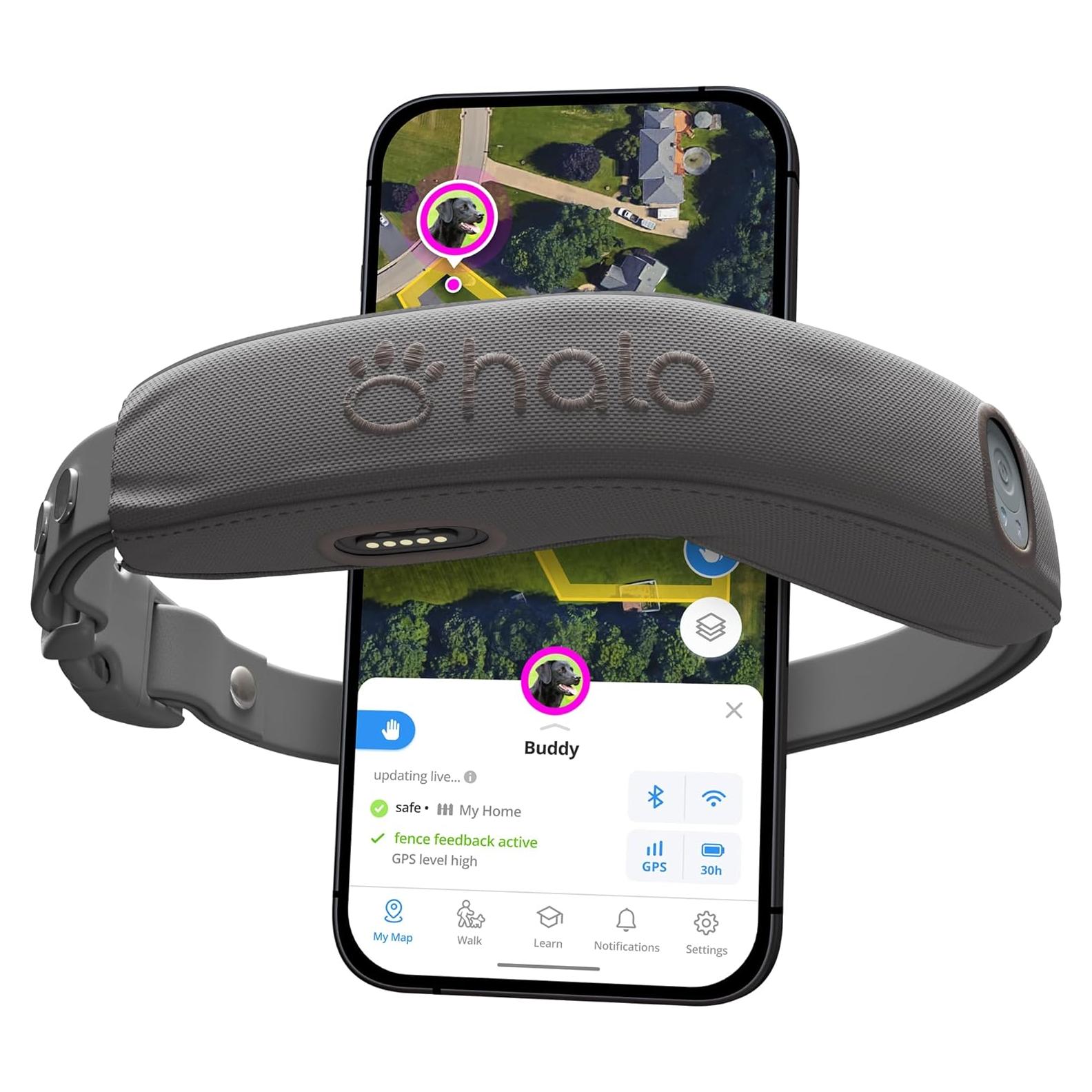 Halo Collar 4 GPS para Perros - Sistema Inalámbrico y Entrenamiento