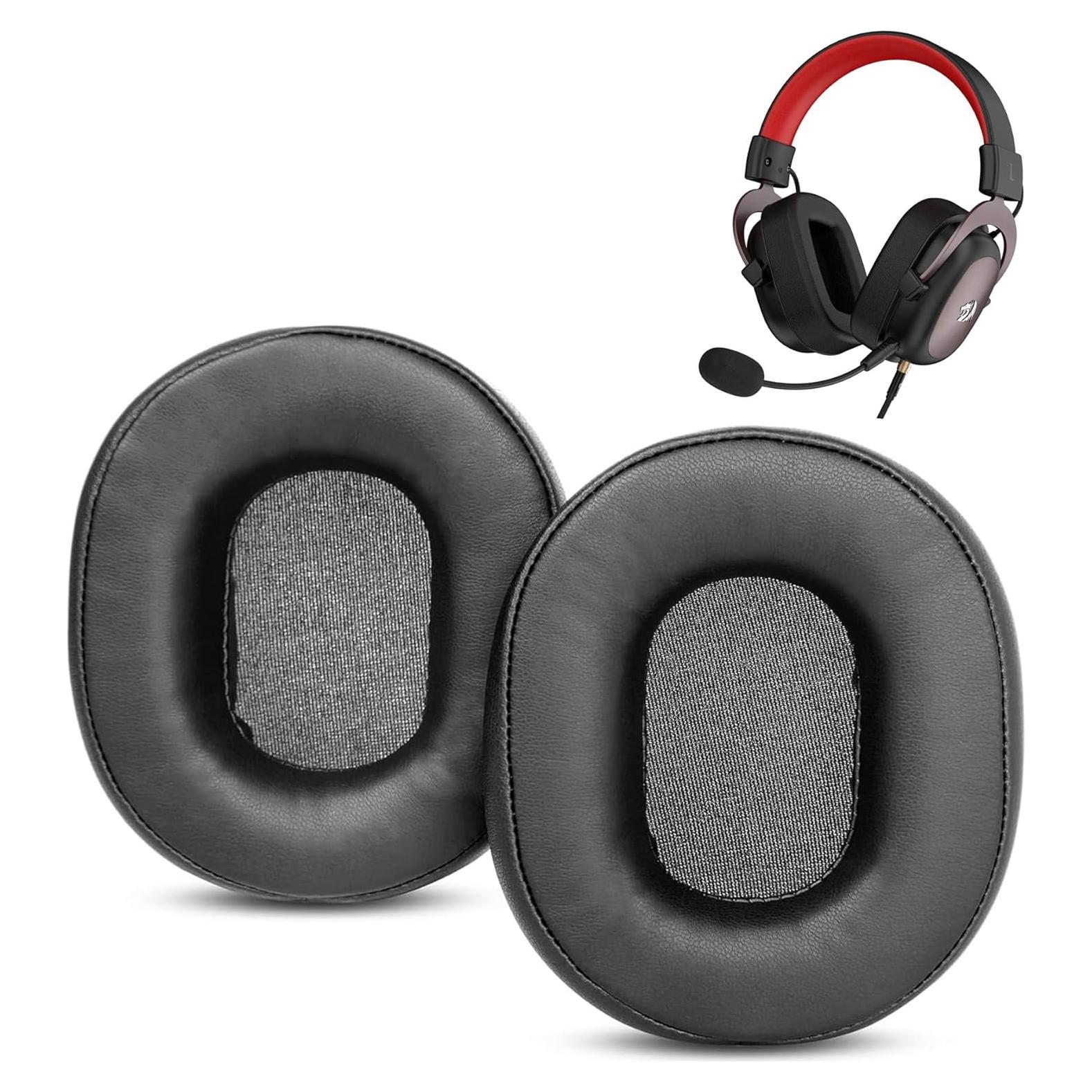 Almohadillas de Reemplazo Redragon H510 Zeus Cuero y Espuma