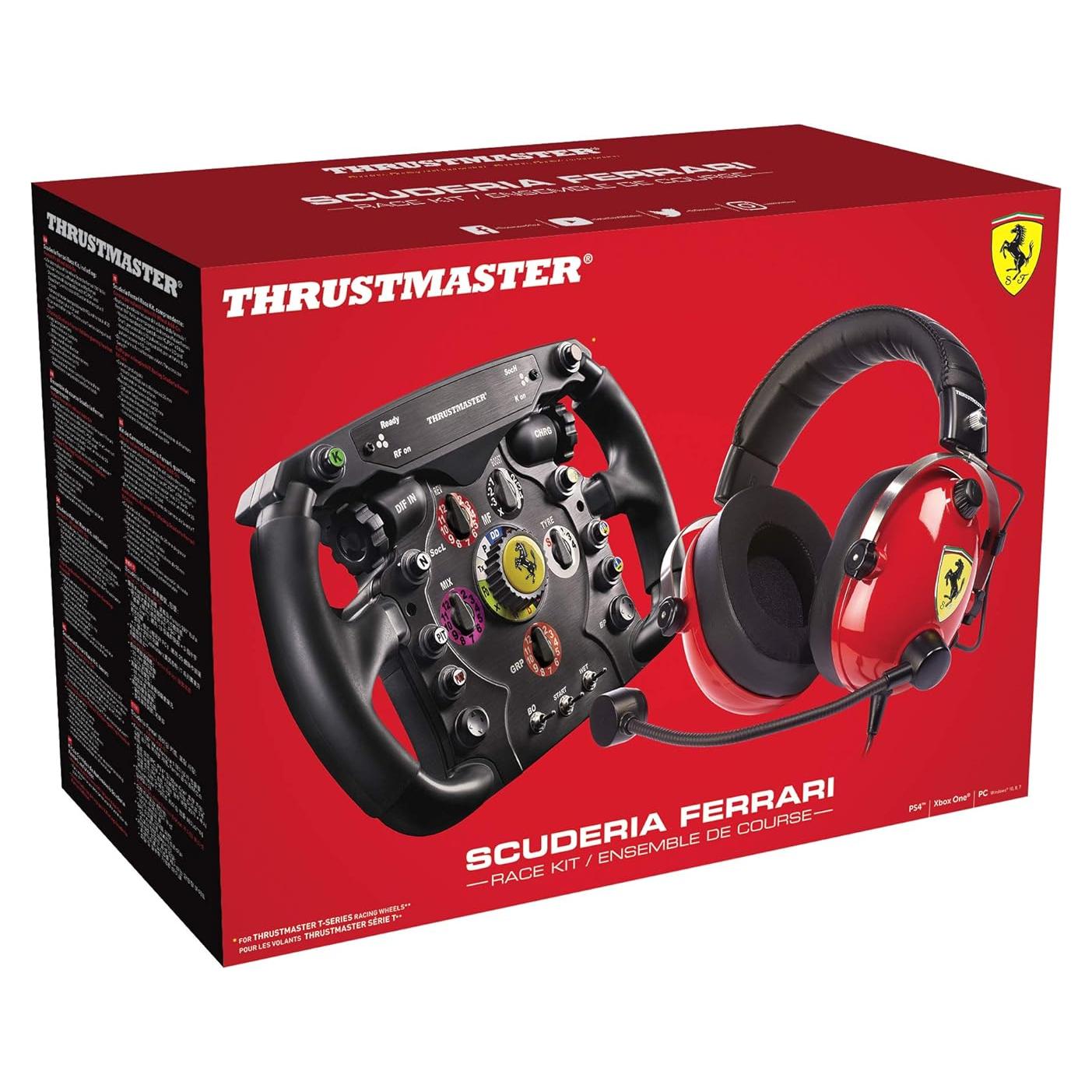 Volante F1 Thrustmaster Scuderia Ferrari Bundle PS4 PS5 PC