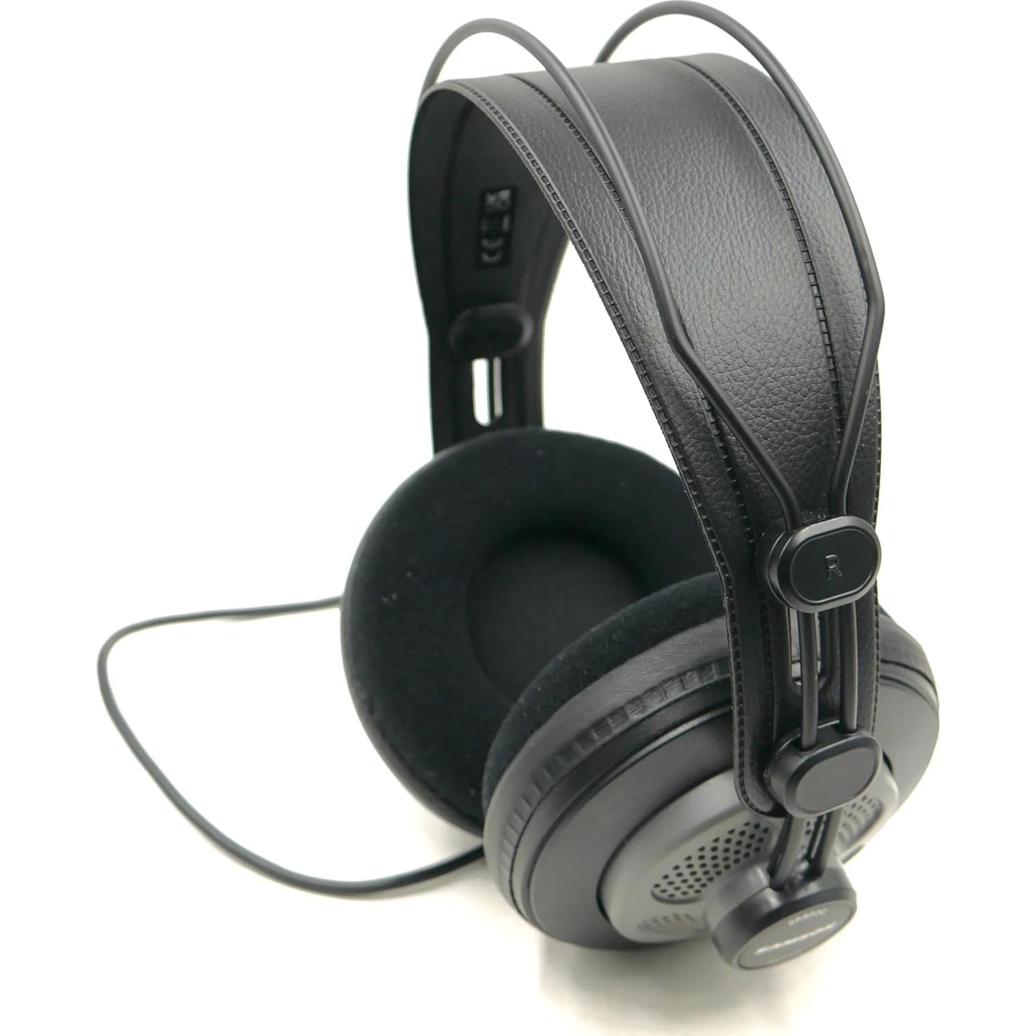 Auriculares de Estudio Samson SR850G Semiabiertos 50mm Grafito