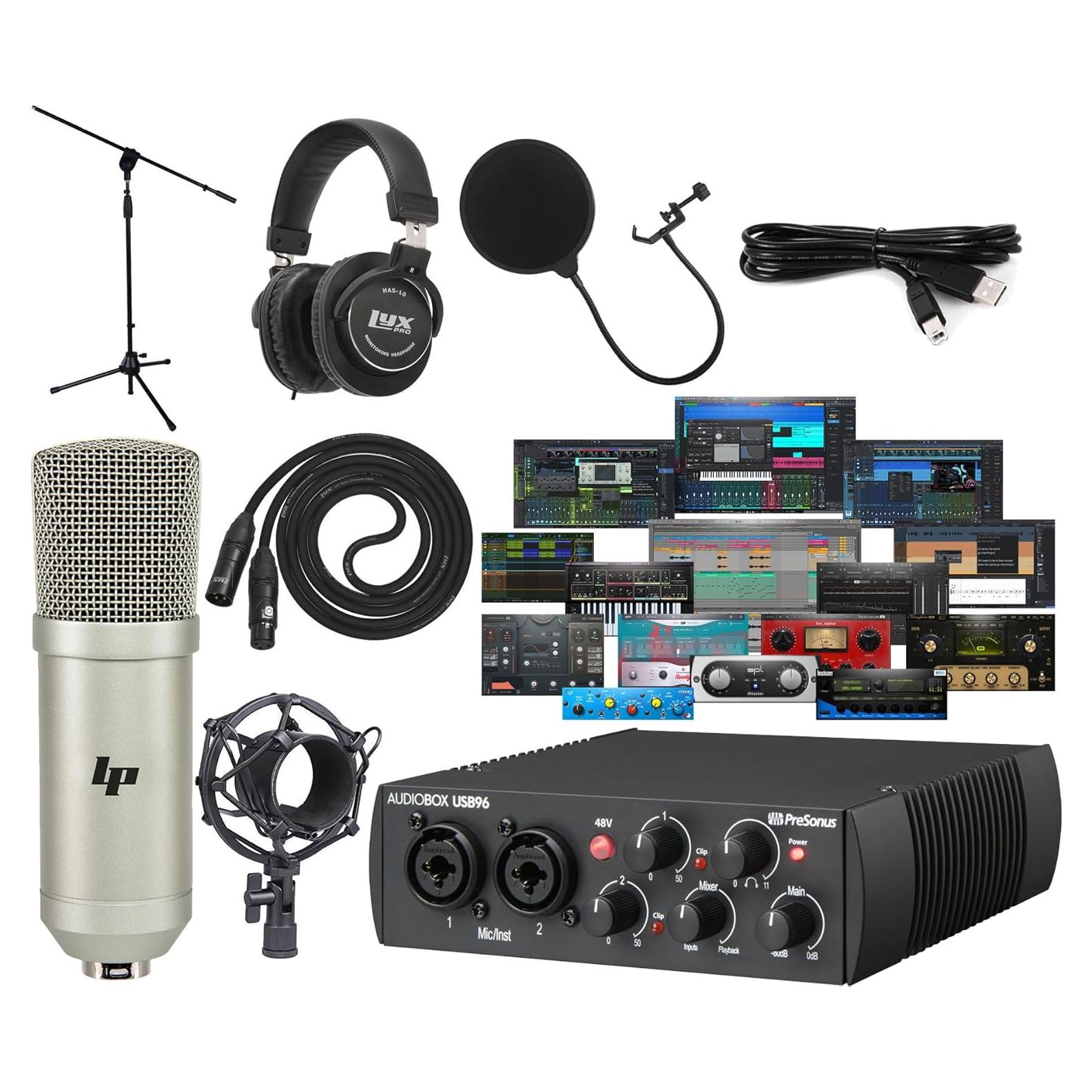 Paquete de Grabación PreSonus AudioBox 96 25 Aniversario