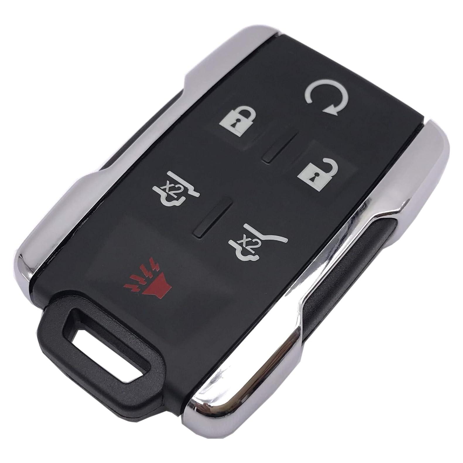 Funda de llave inteligente Chevy Tahoe 2014-2017 Plata