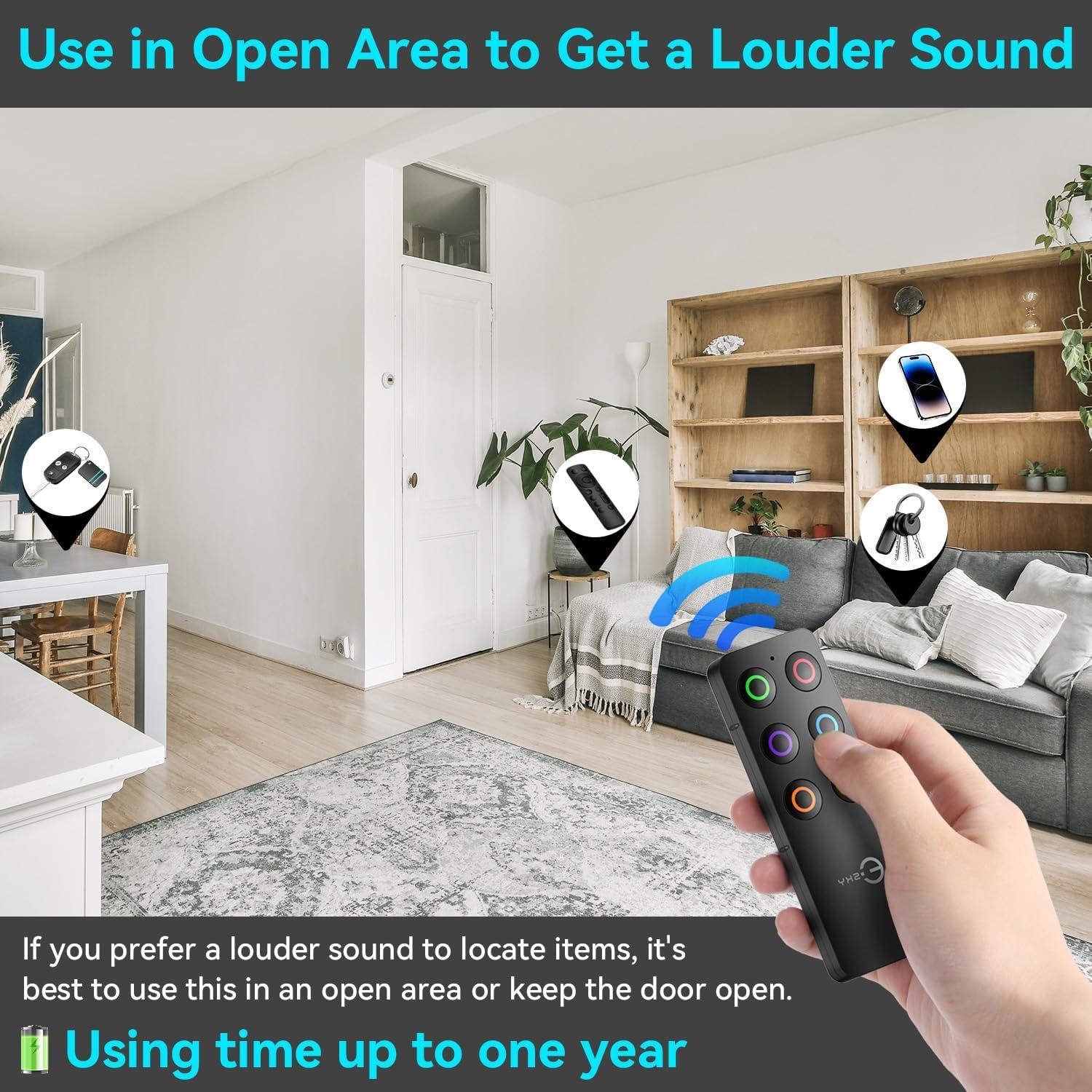 Localizador de Llaves Esky KF-06A 6 Receptores 85dB