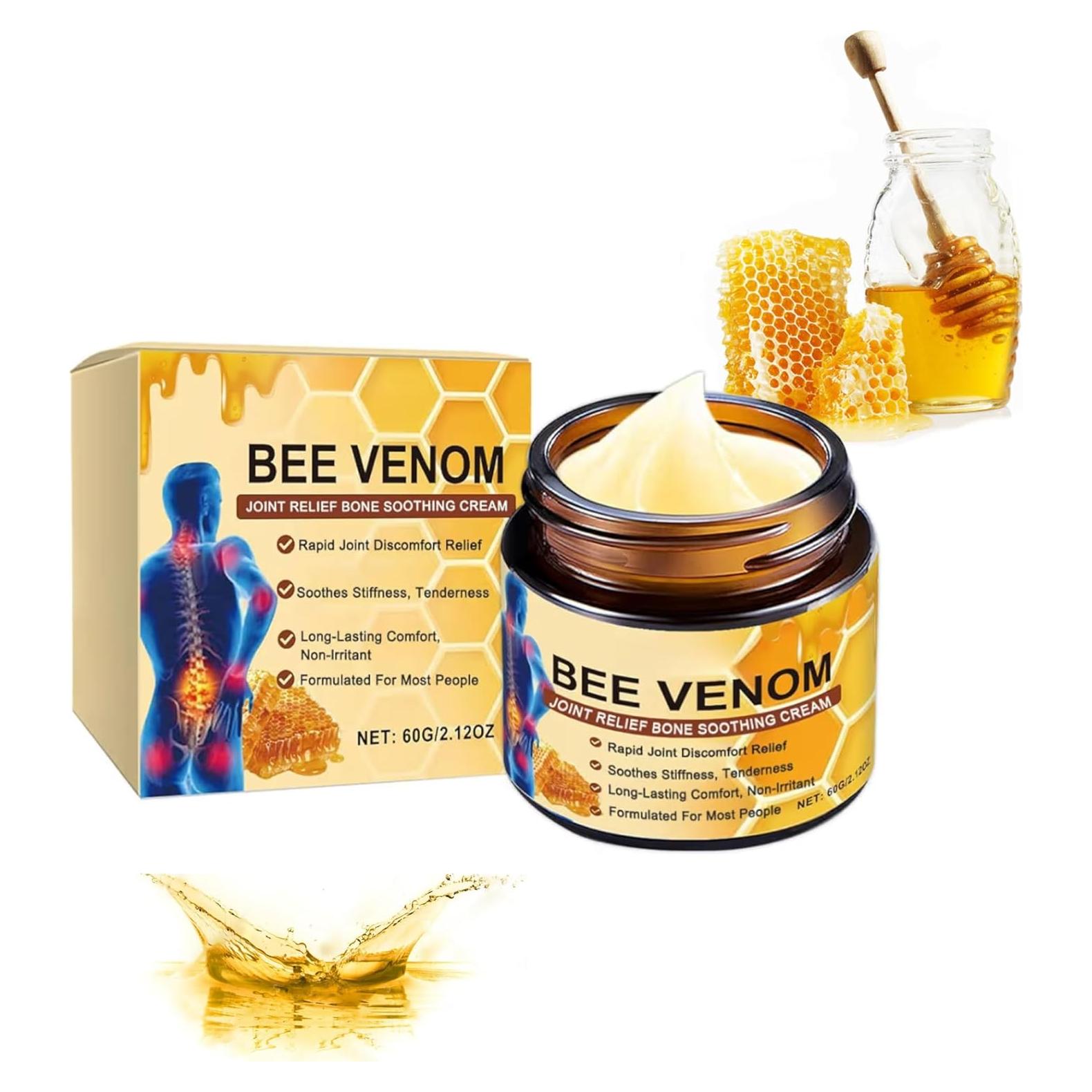 Crema Alivio Dolor Articulaciones Veneno de Abeja 60g