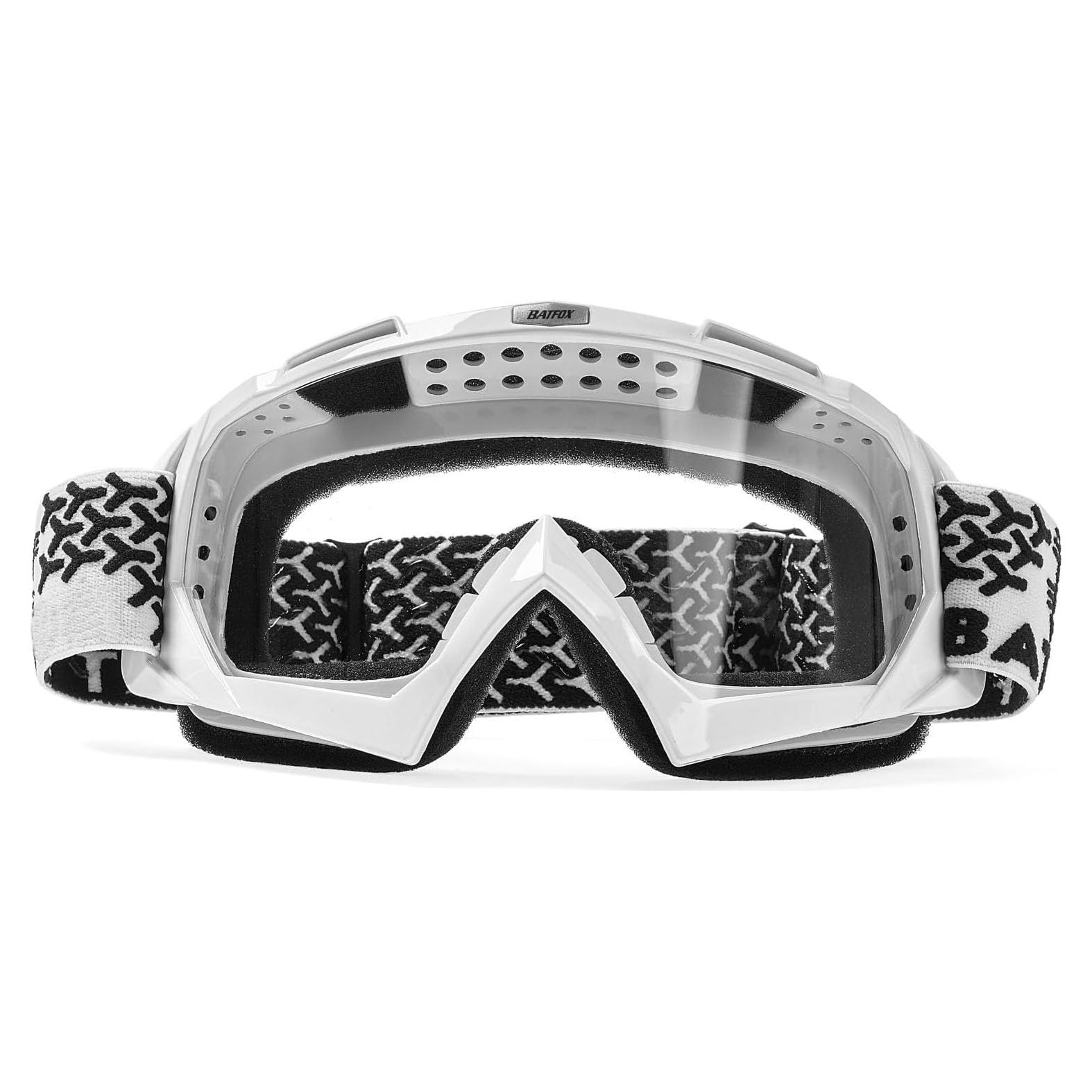 Gafas de Motocross BATFOX F816 UV Protección Antideslizante