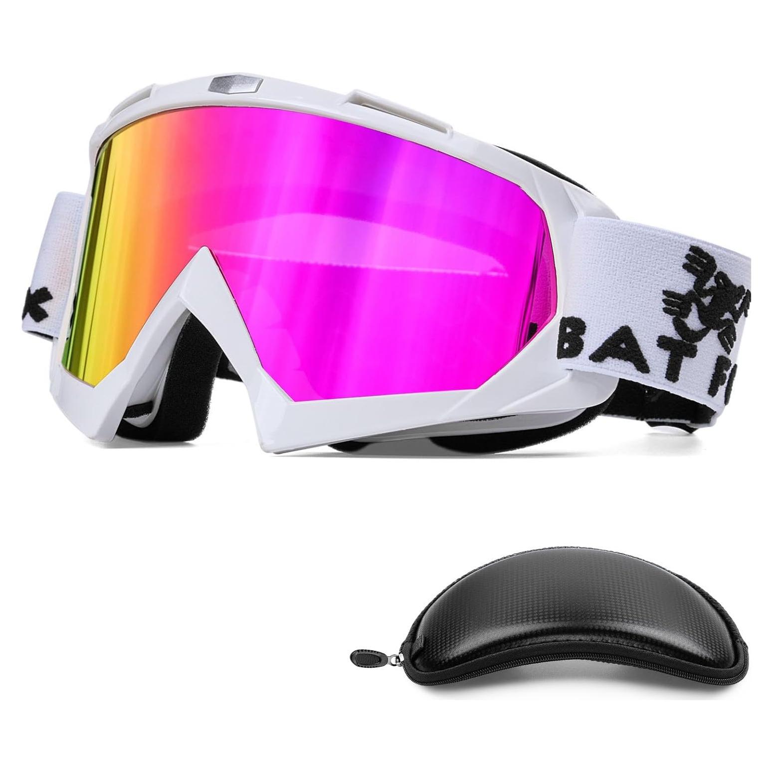 Gafas de motocross BATFOX F816 UV400 ligeras y seguras