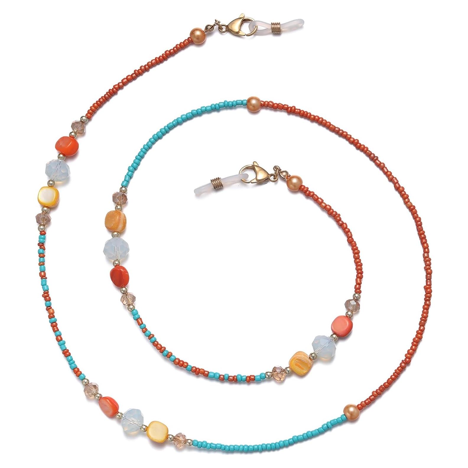 Cadena de Gafas Bead YN01 para Mujeres - Antideslizante