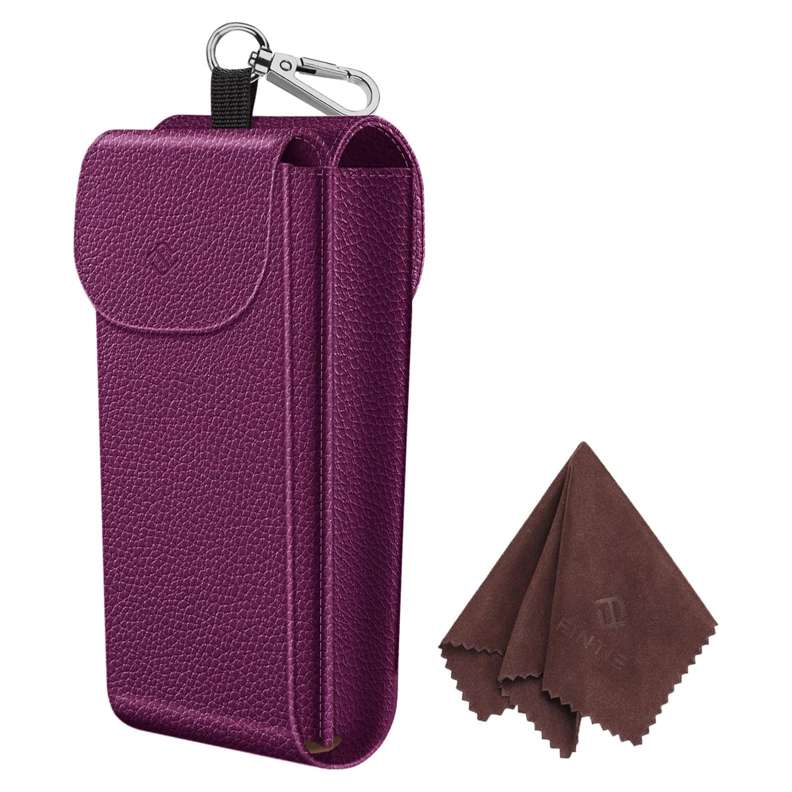 Funda Doble para Gafas Fintie con Gancho y Paños de Limpieza