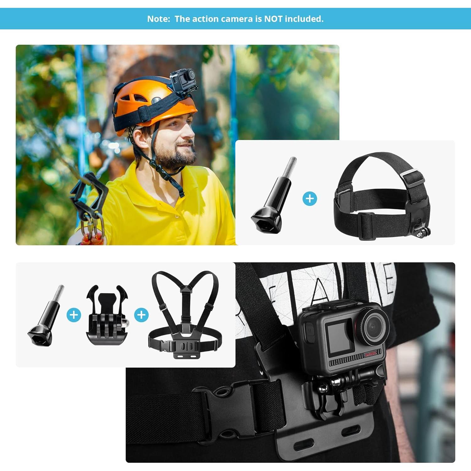 Kit Accesorios Cámara AKASO 14 en 1 para Deportes