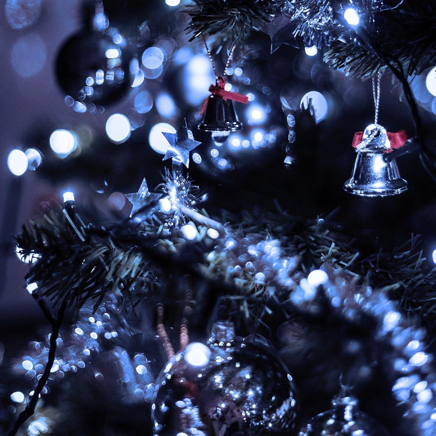 Luces de Cadena Solares Vimorg 24M 200 LED IP65 para Exterior