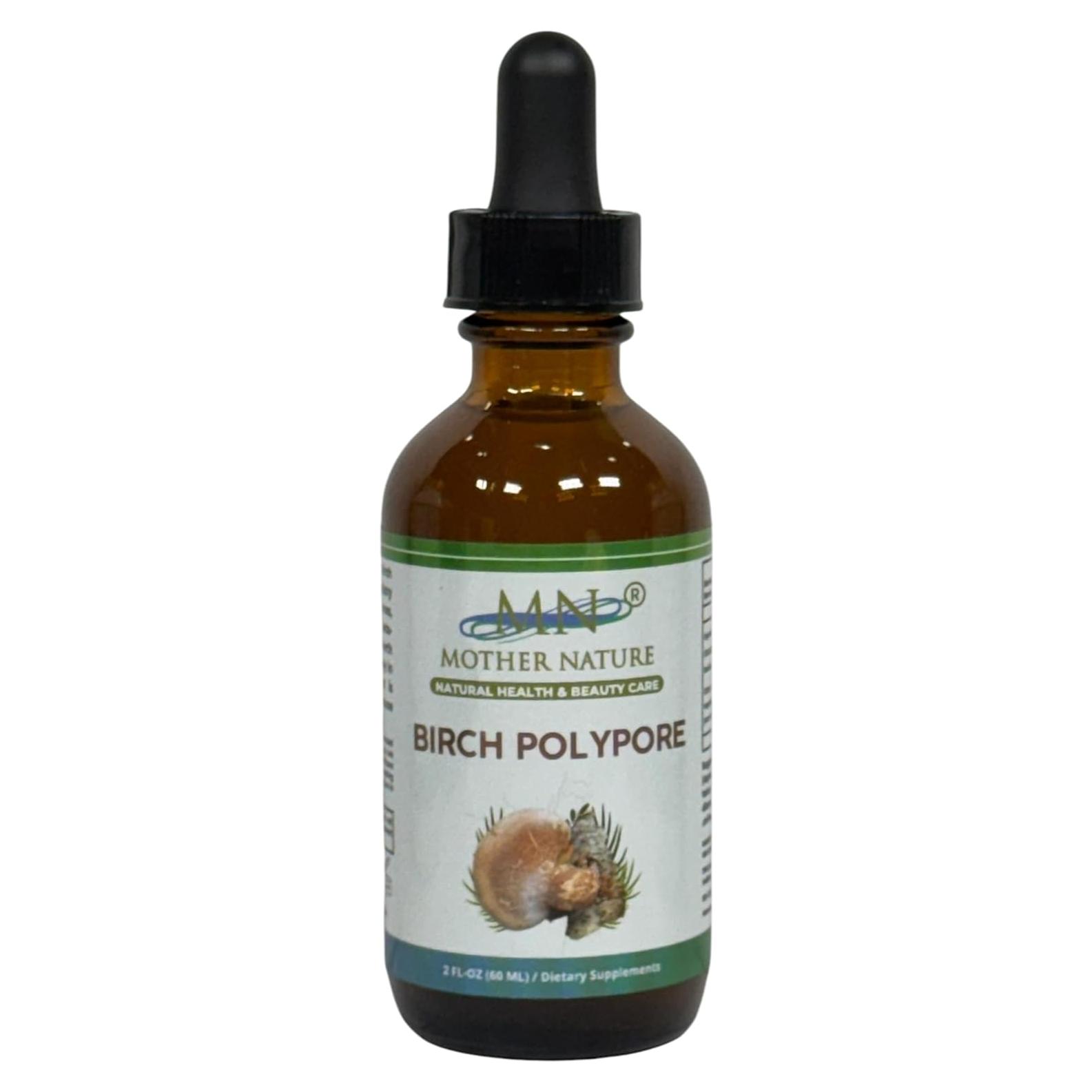 Extracto Líquido de Poliporo de Abedul Orgánico Madre Naturaleza 60ml