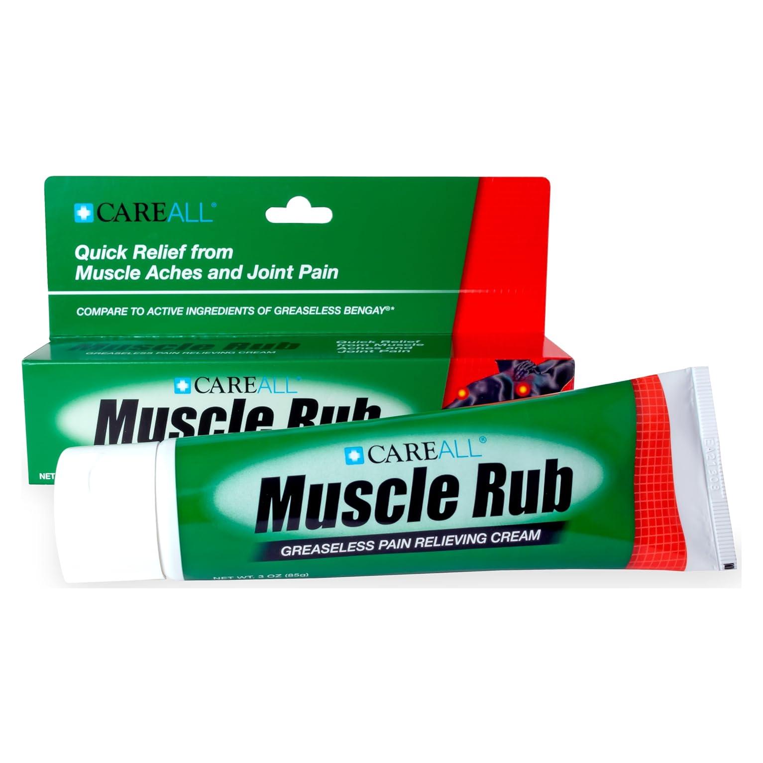 Crema Analgésica No Grasa CareAll Ultra Fuerza 85 g - Alivio Rápido