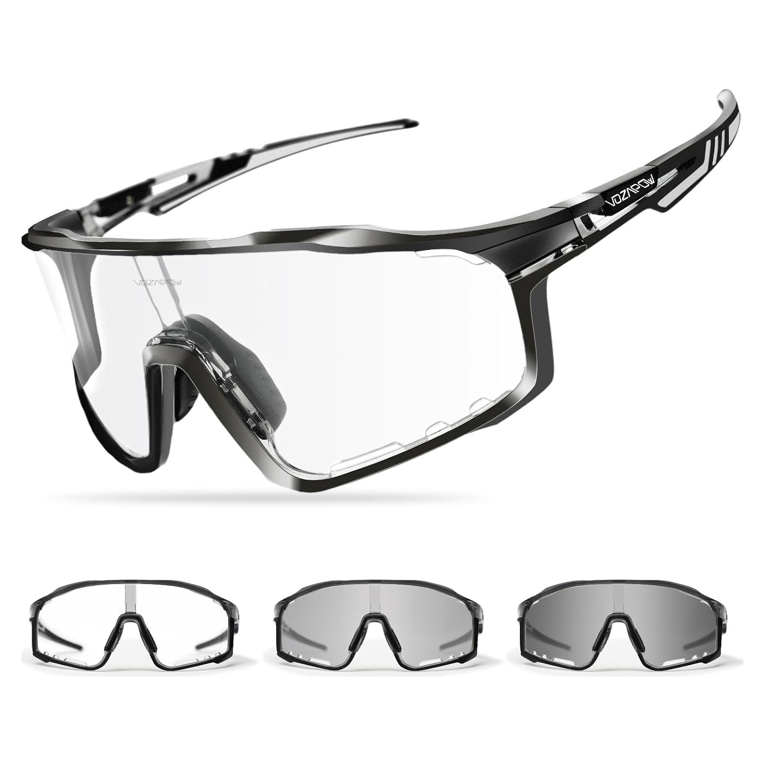 Gafas de Ciclismo VOZAPOW Fotoquímicas UV400 Unisex