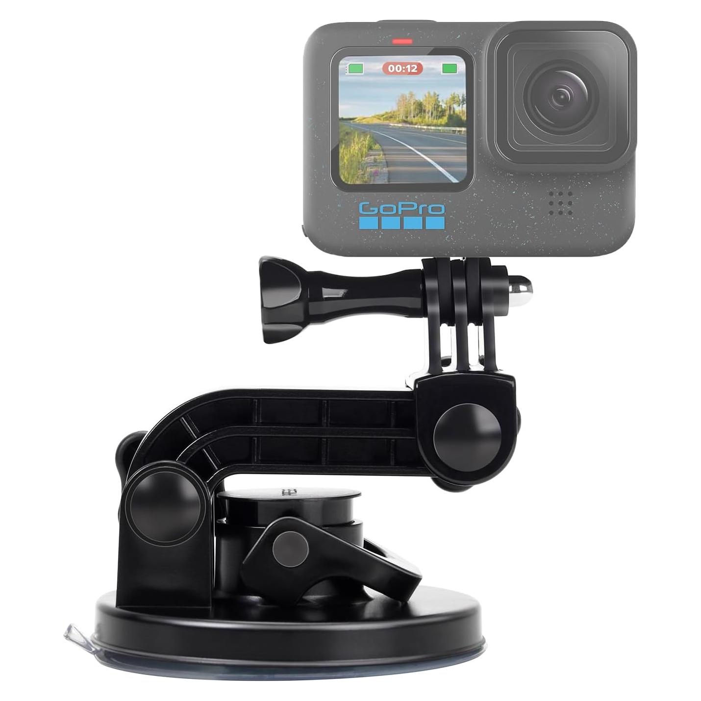 Soporte de Ventosa Suptig para GoPro Hero 13/12/11/10/9/8